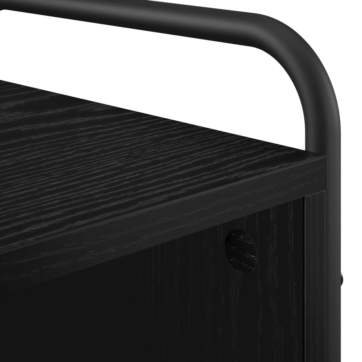 Ormar za cipele 51 x 36,5 x 93 cm Konstruirano drvo Crni hrast