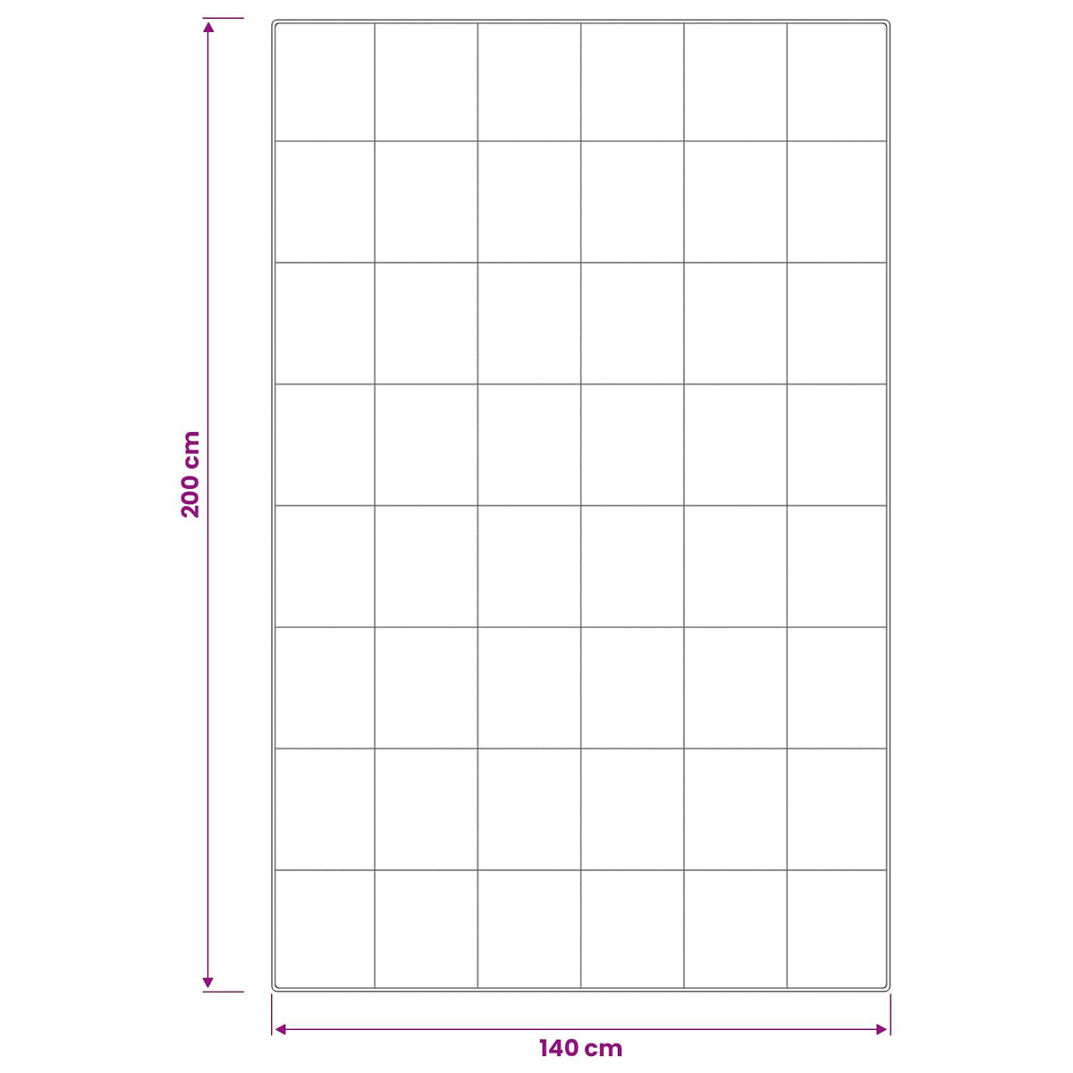 Poplun 140x200 cm 4 godišnja doba 200+300 GSM Australska vuna