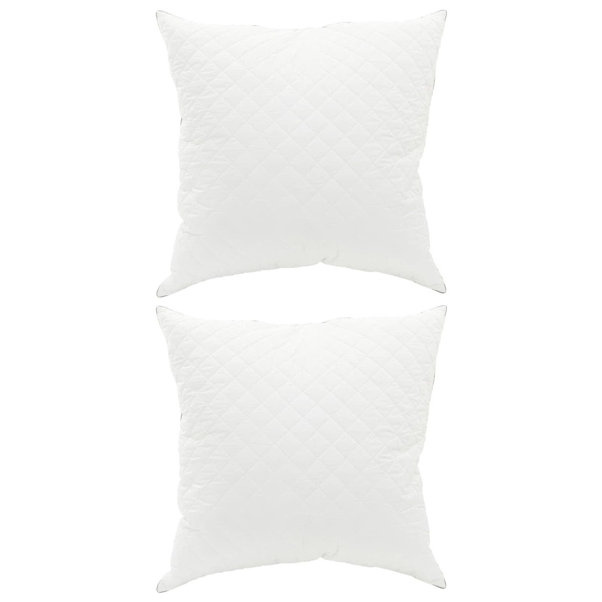 Jastuk FULDA 2 kom. 80 x 80 cm 100% gusja dol i perje Bijela