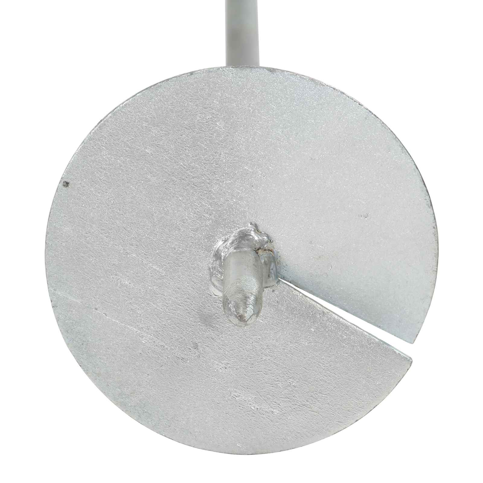 Zemaljska sidra 4 pcs Srebrna Ø10 x 60 cm Galvanizirani metal