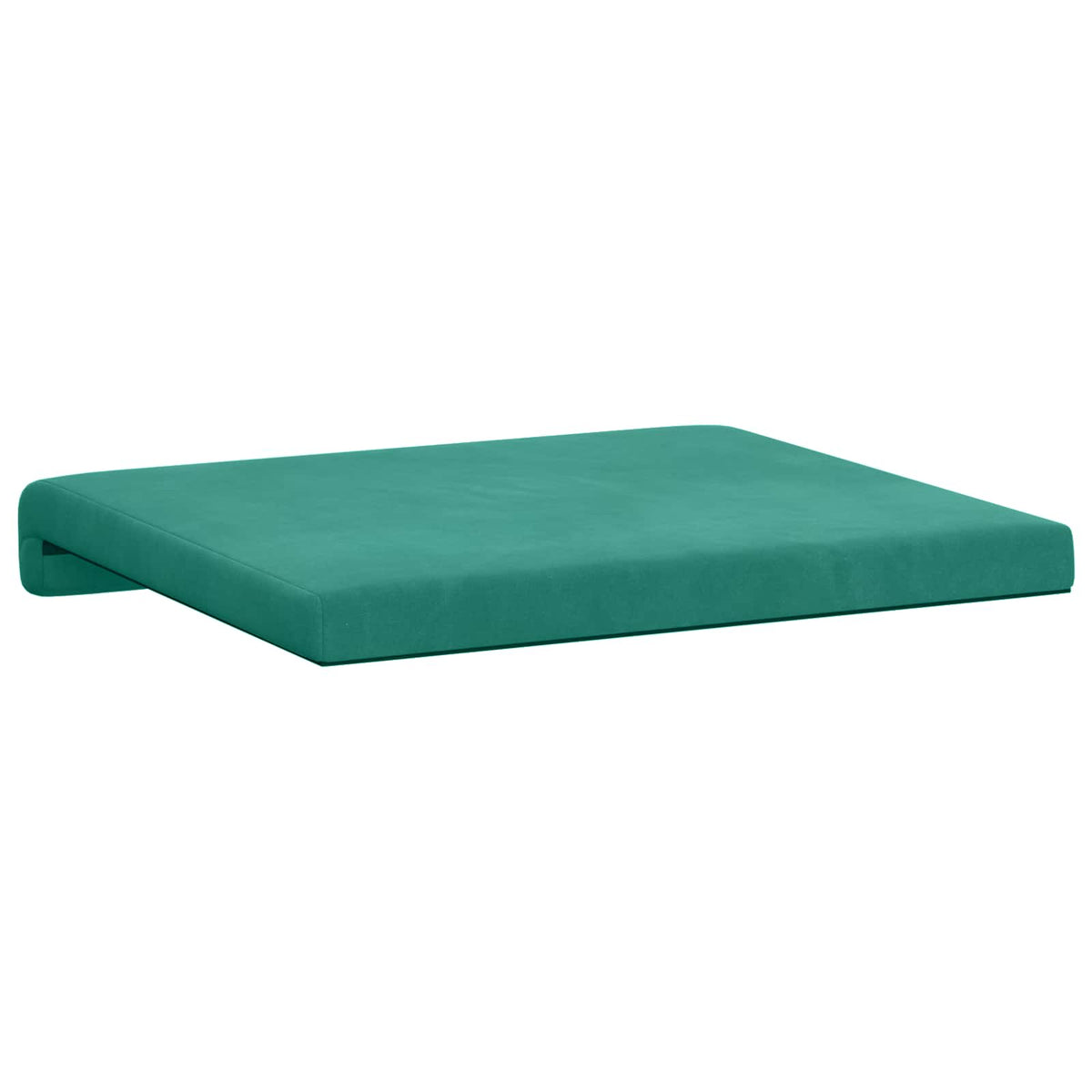 Jastučić za klupu 2 kom. Baršun Tirkizna Dubina 35 cm