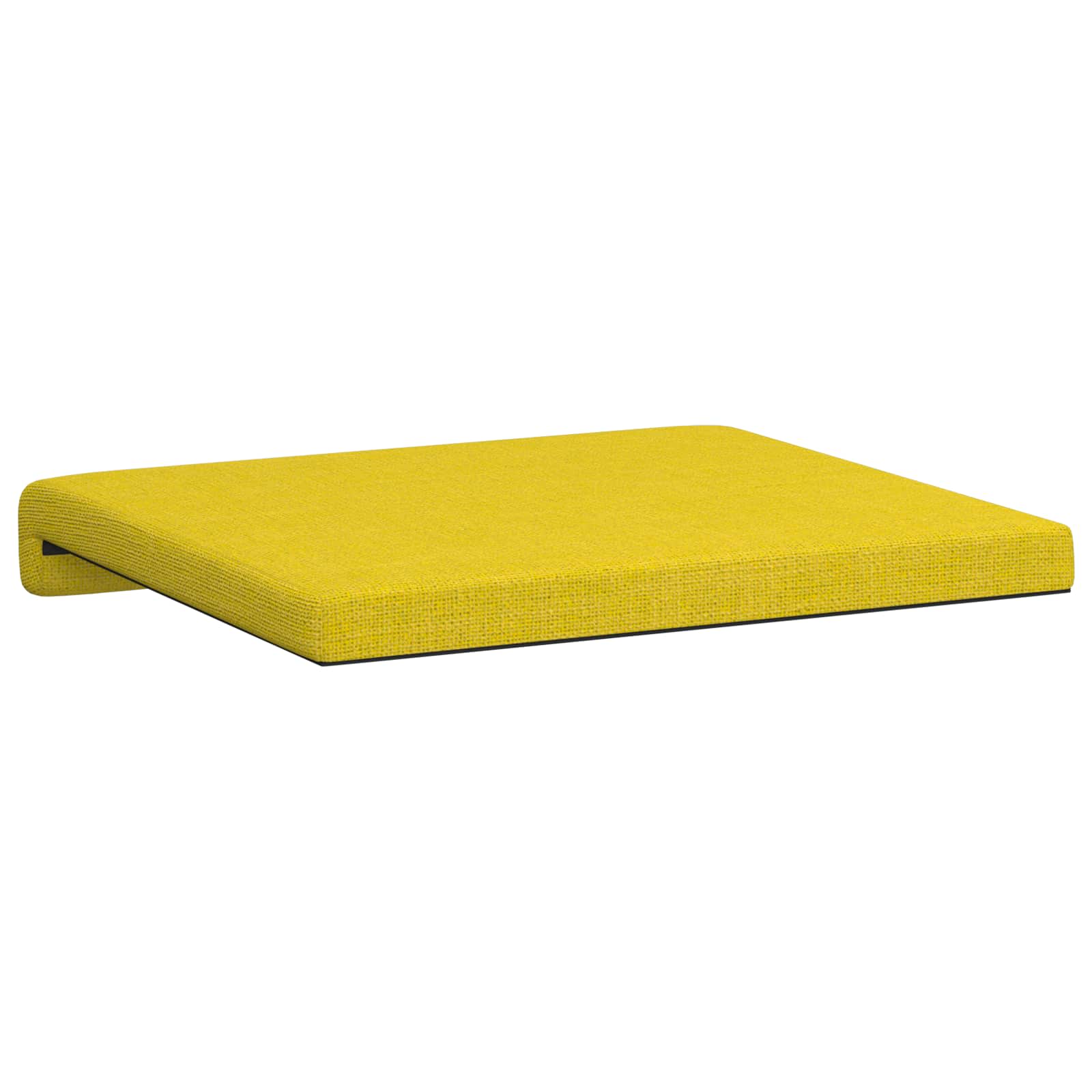 Jastučić za klupu 4 kom. Tkanina Svijetlo žuta Dubina 35 cm