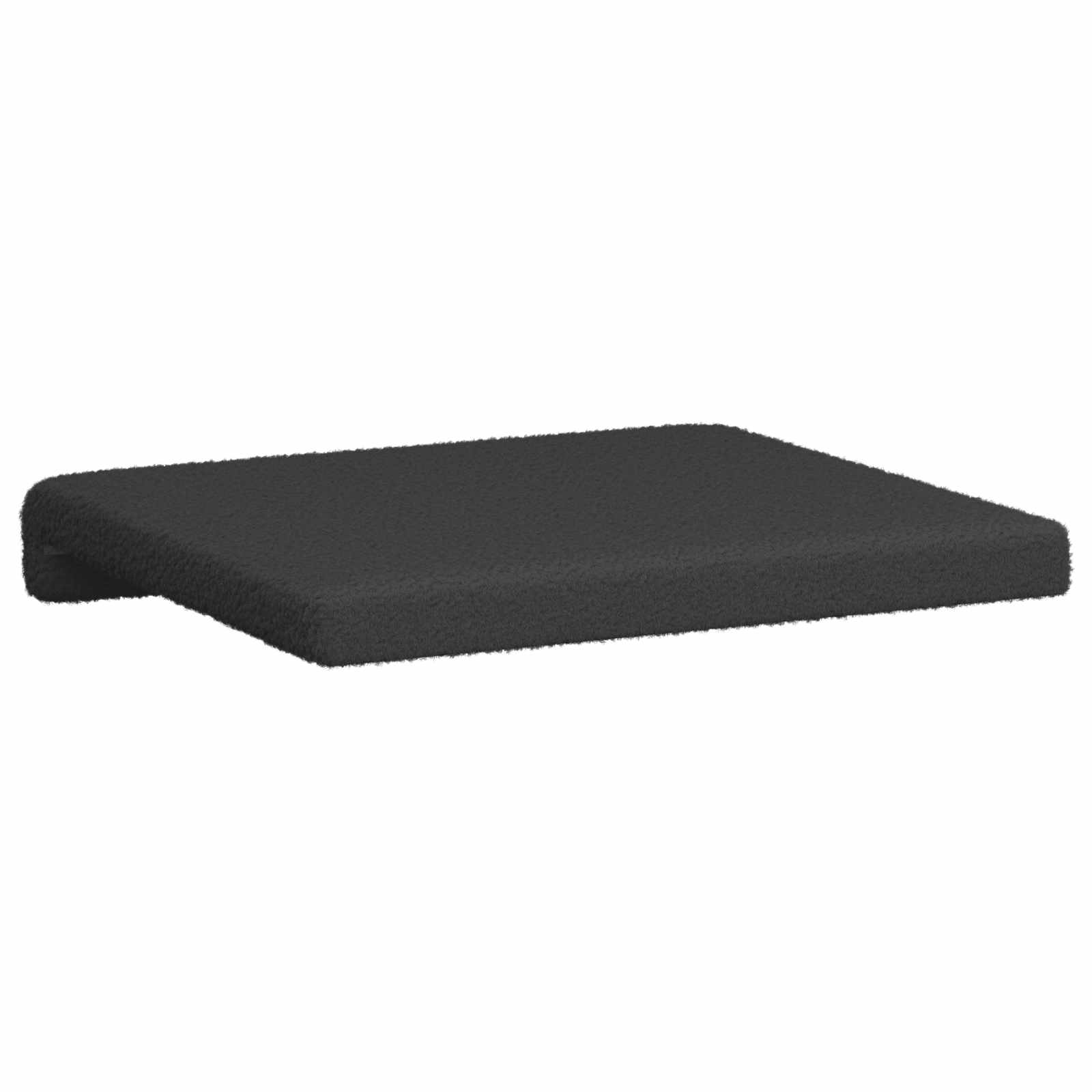 Jastučić za klupu 4 kom. Sherpa Tkanina Tamnosiva Dubina 35 cm