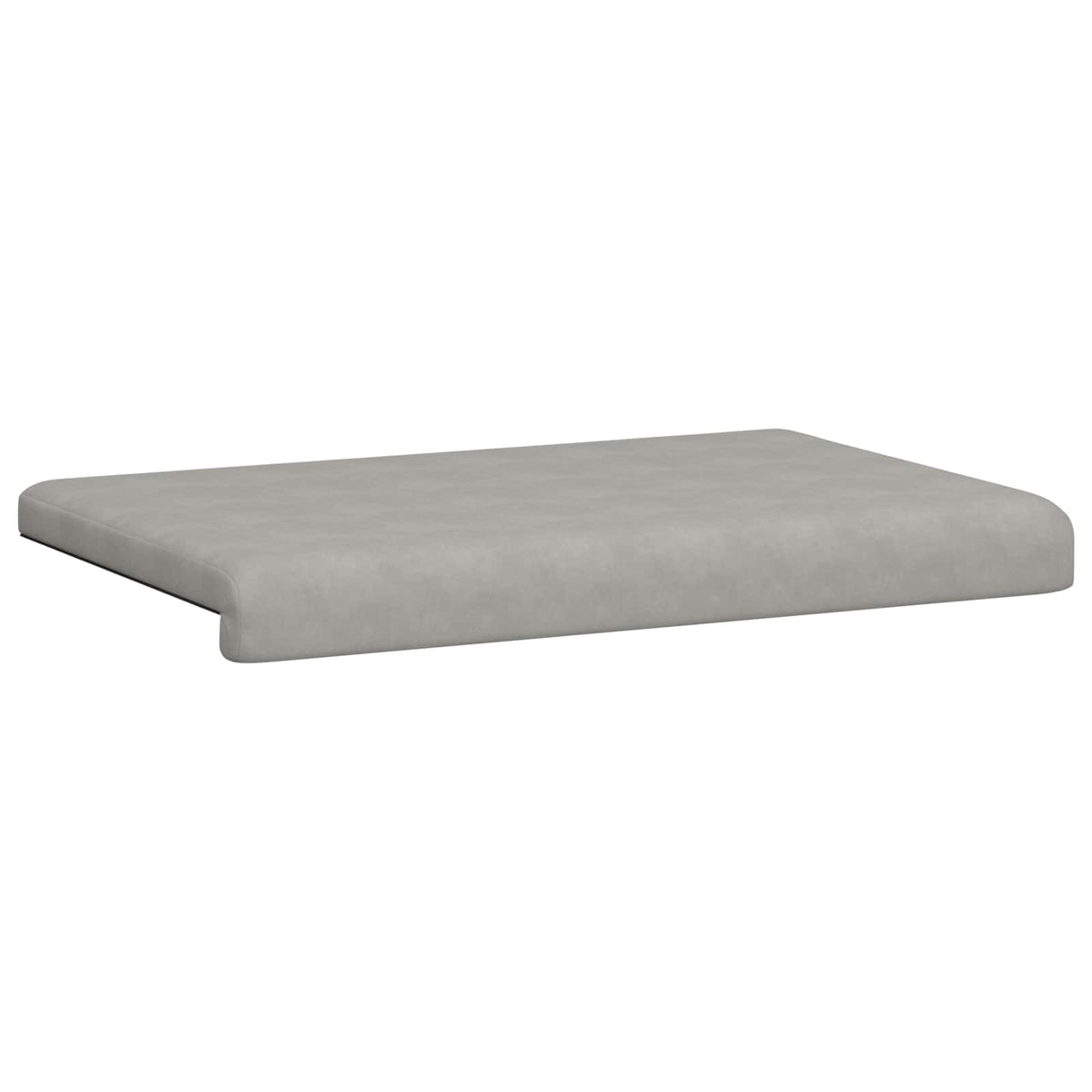 Jastučić za klupu Mikrovlakna Svjetlosiva Dubina 35 cm