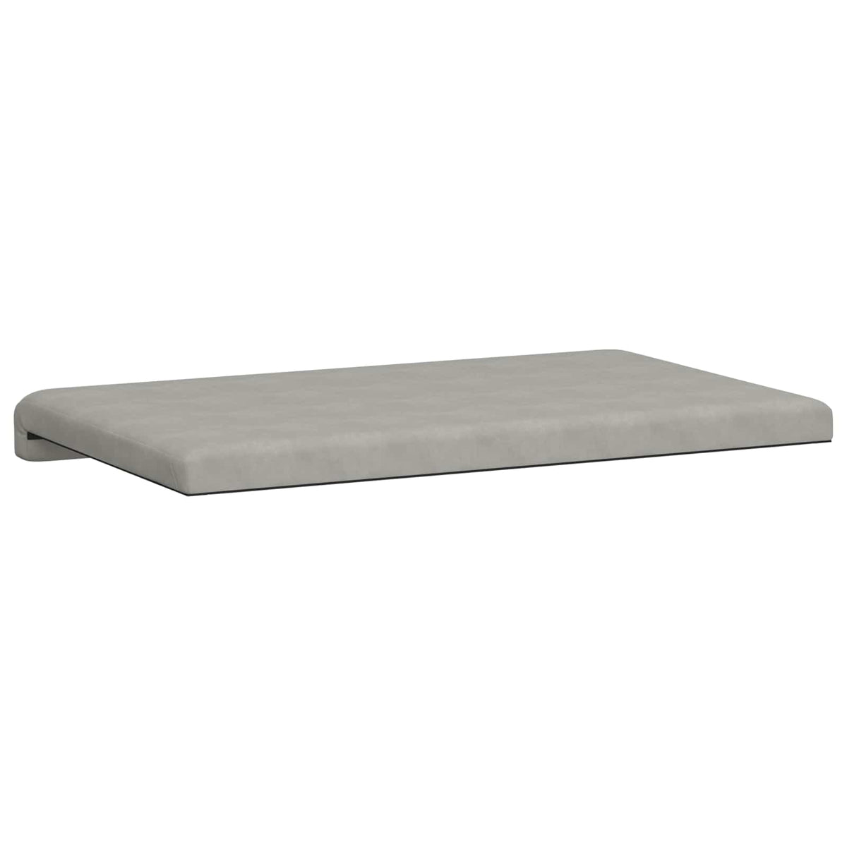 Jastučić za klupu Mikrovlakna Svjetlosiva Dubina 35 cm
