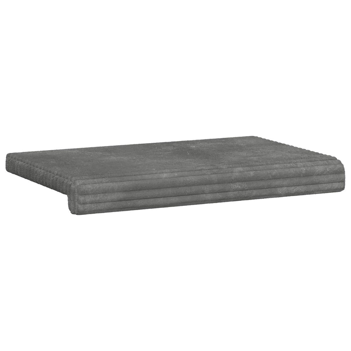 Jastučić za klupu Plišani kord Svjetlosiva Dubina 35 cm