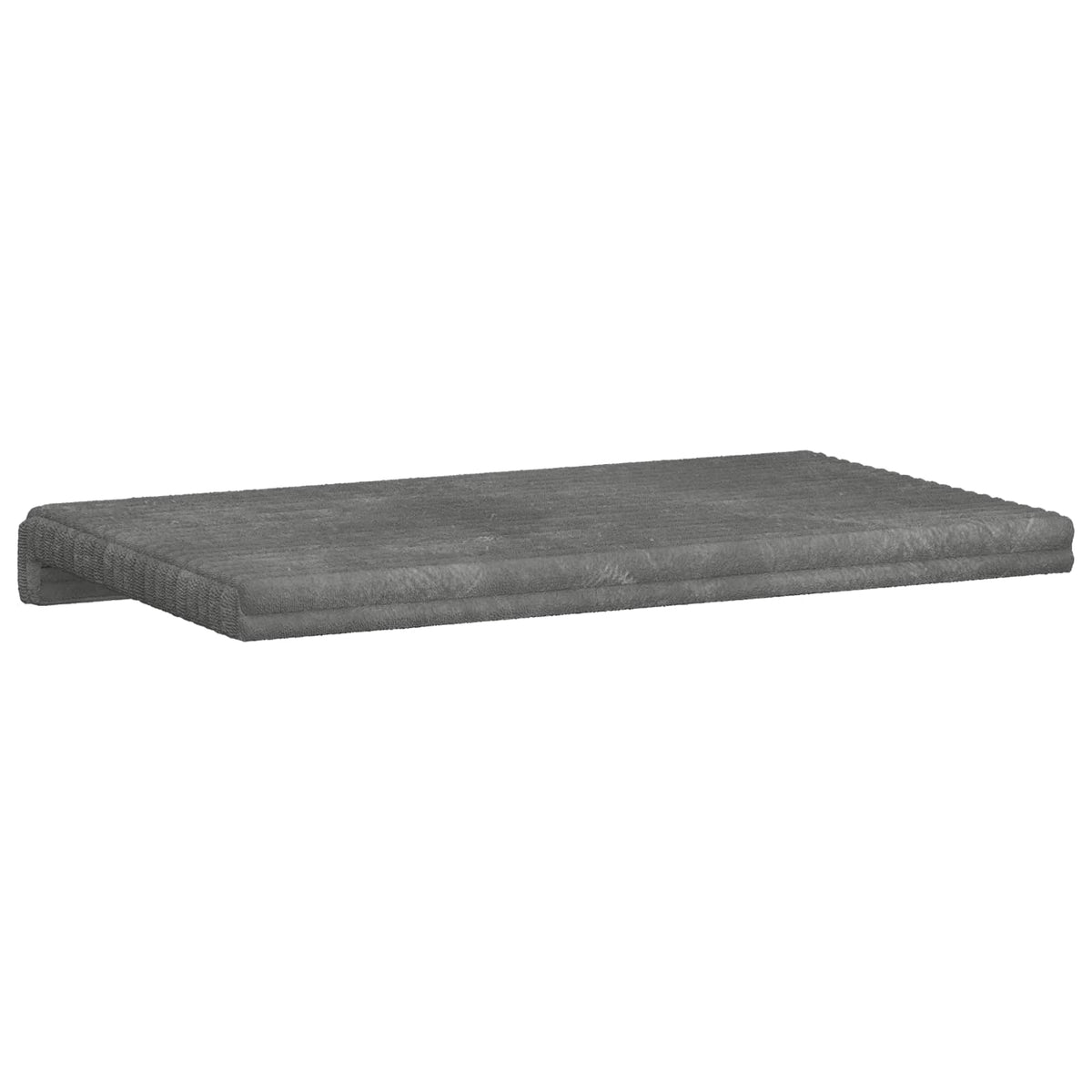 Jastučić za klupu Plišani kord Svjetlosiva Dubina 35 cm