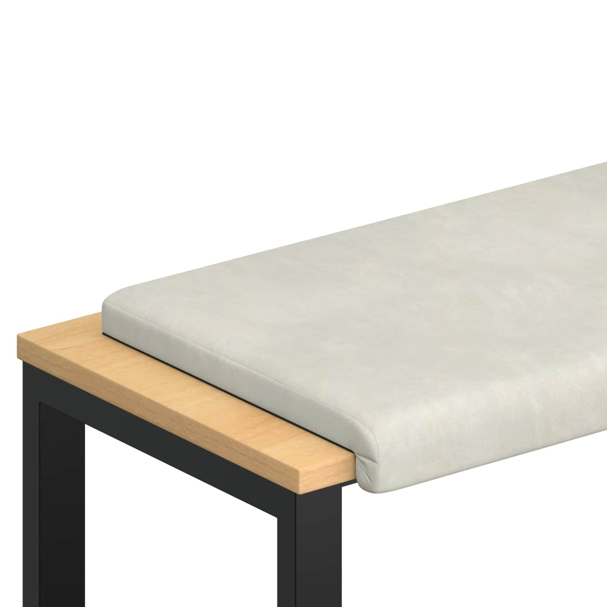 Jastučić za klupu Baršun Krem Dubina 35 cm
