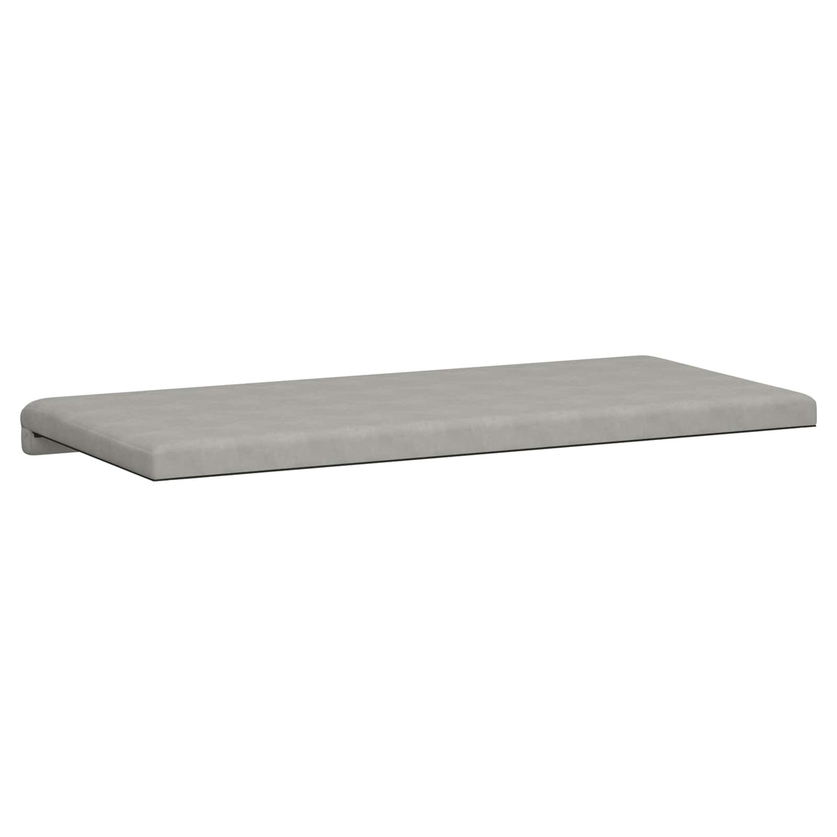 Jastučić za klupu Mikrovlakna Svjetlosiva Dubina 35 cm