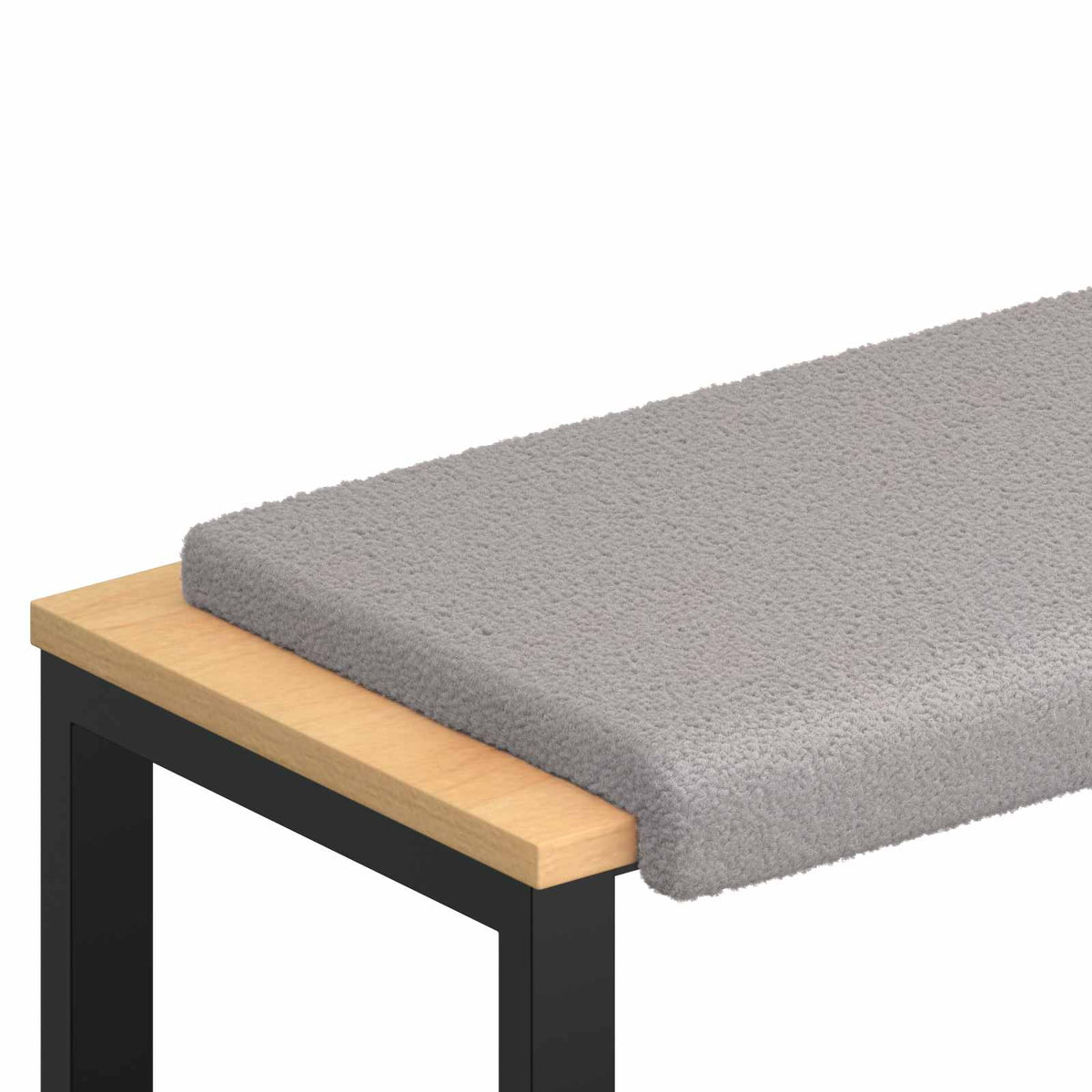 Jastučić za klupu Sherpa Tkanina Svjetlosiva Dubina 35 cm