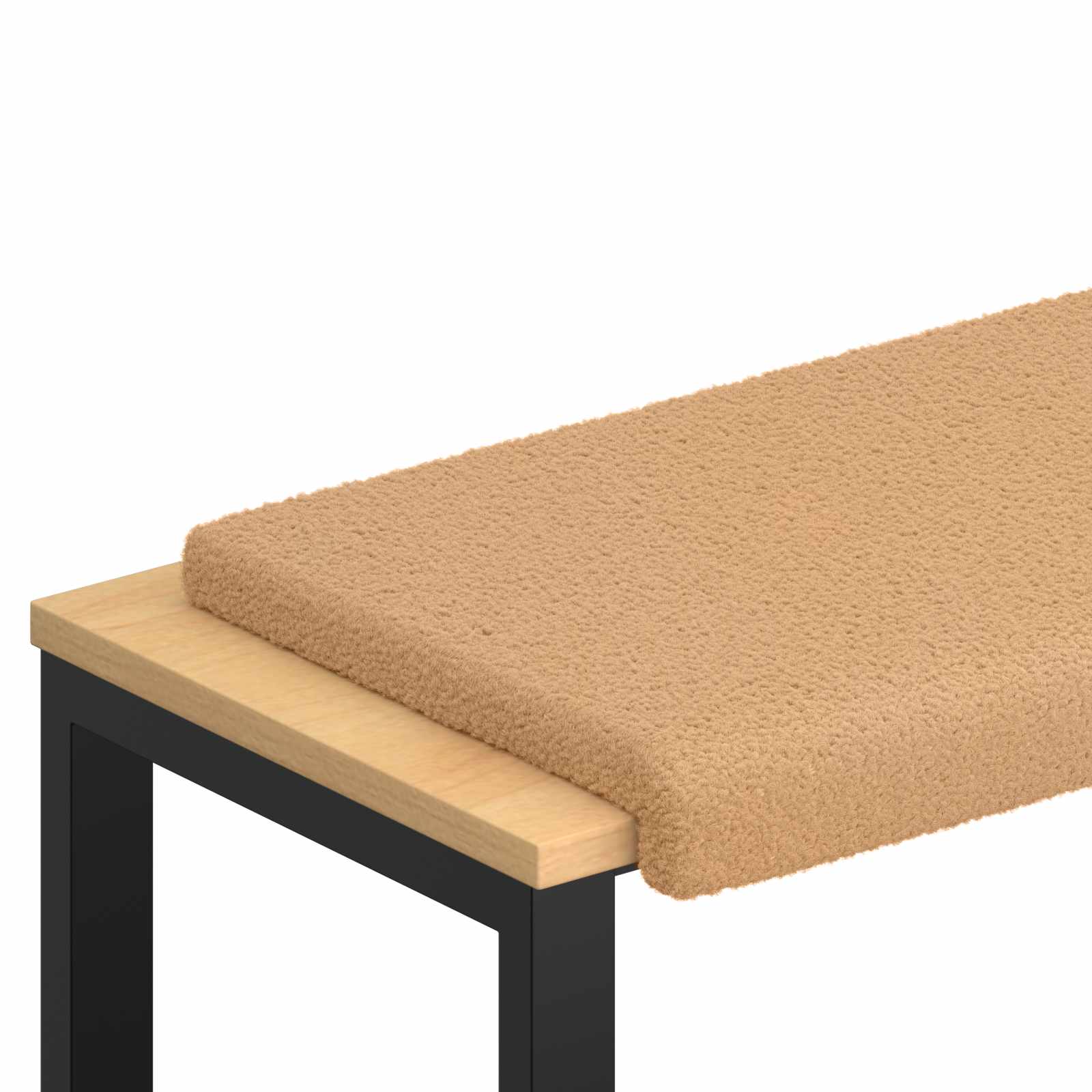 Jastučić za klupu Sherpa Tkanina Bež Dubina 35 cm