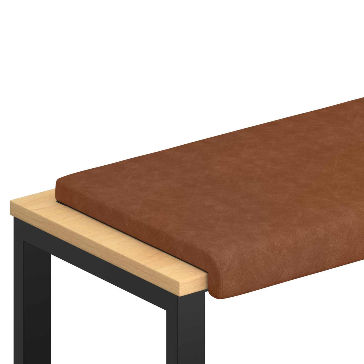 Jastučić za klupu Umjetna koža Smeđa Dubina 35 cm