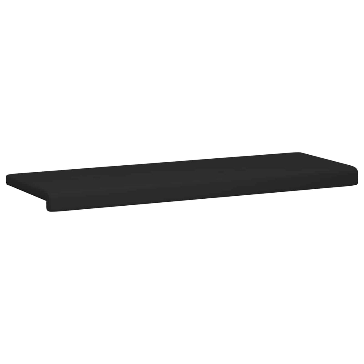 Jastučić za klupu Mikrovlakna Crna Dubina 35 cm