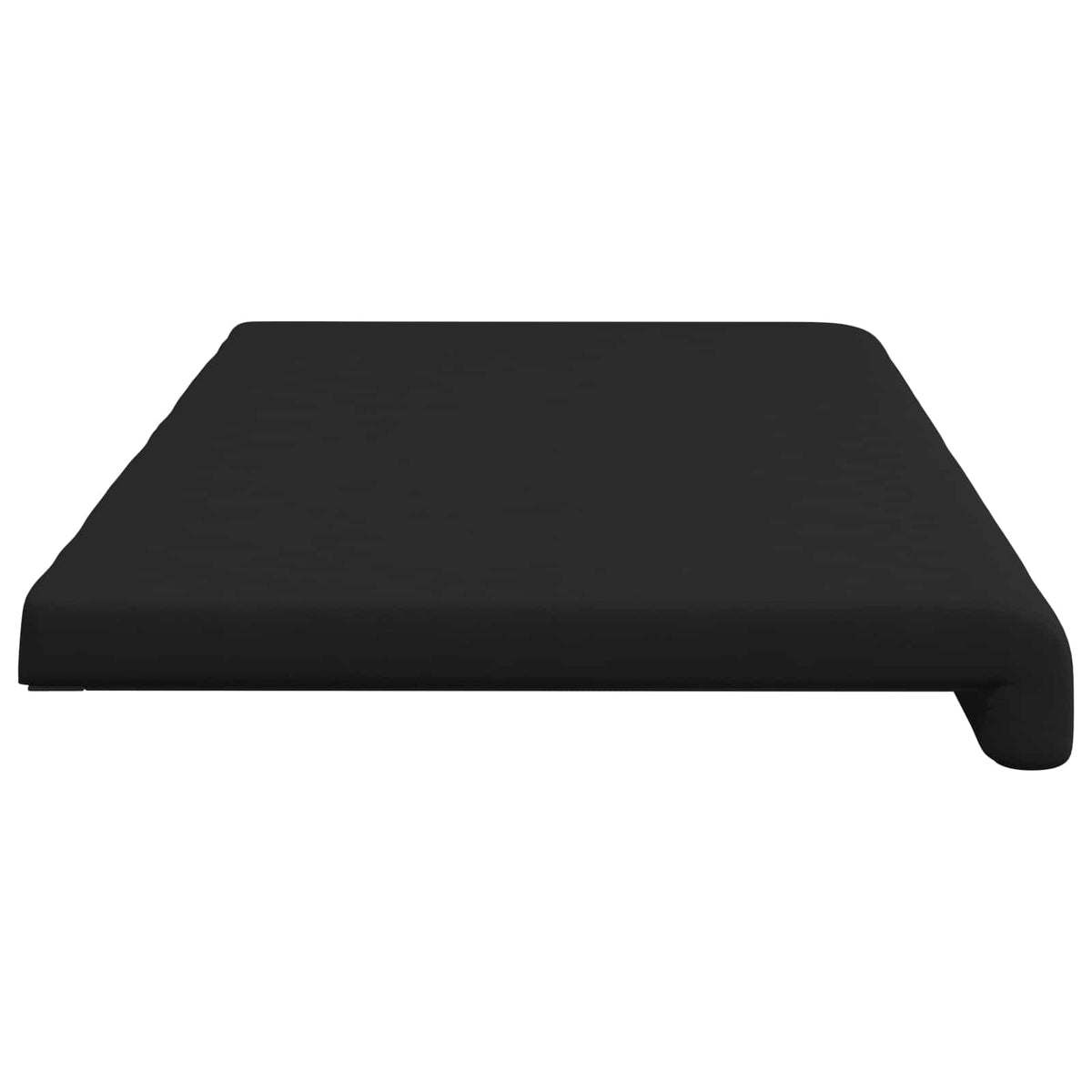 Jastučić za klupu Mikrovlakna Crna Dubina 35 cm