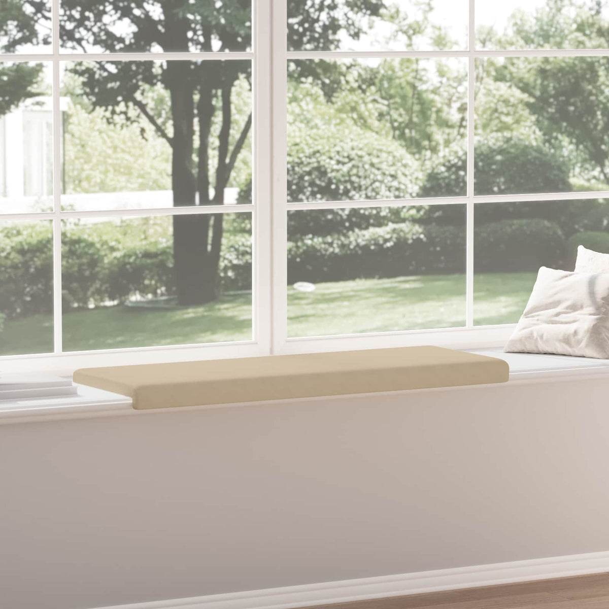 Jastučić za klupu Mikrovlakna Krem Dubina 35 cm