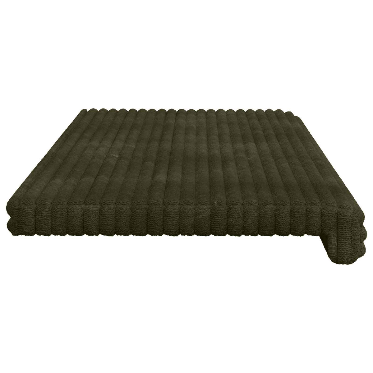Jastučić za klupu Plišani kord Zelena Dubina 35 cm