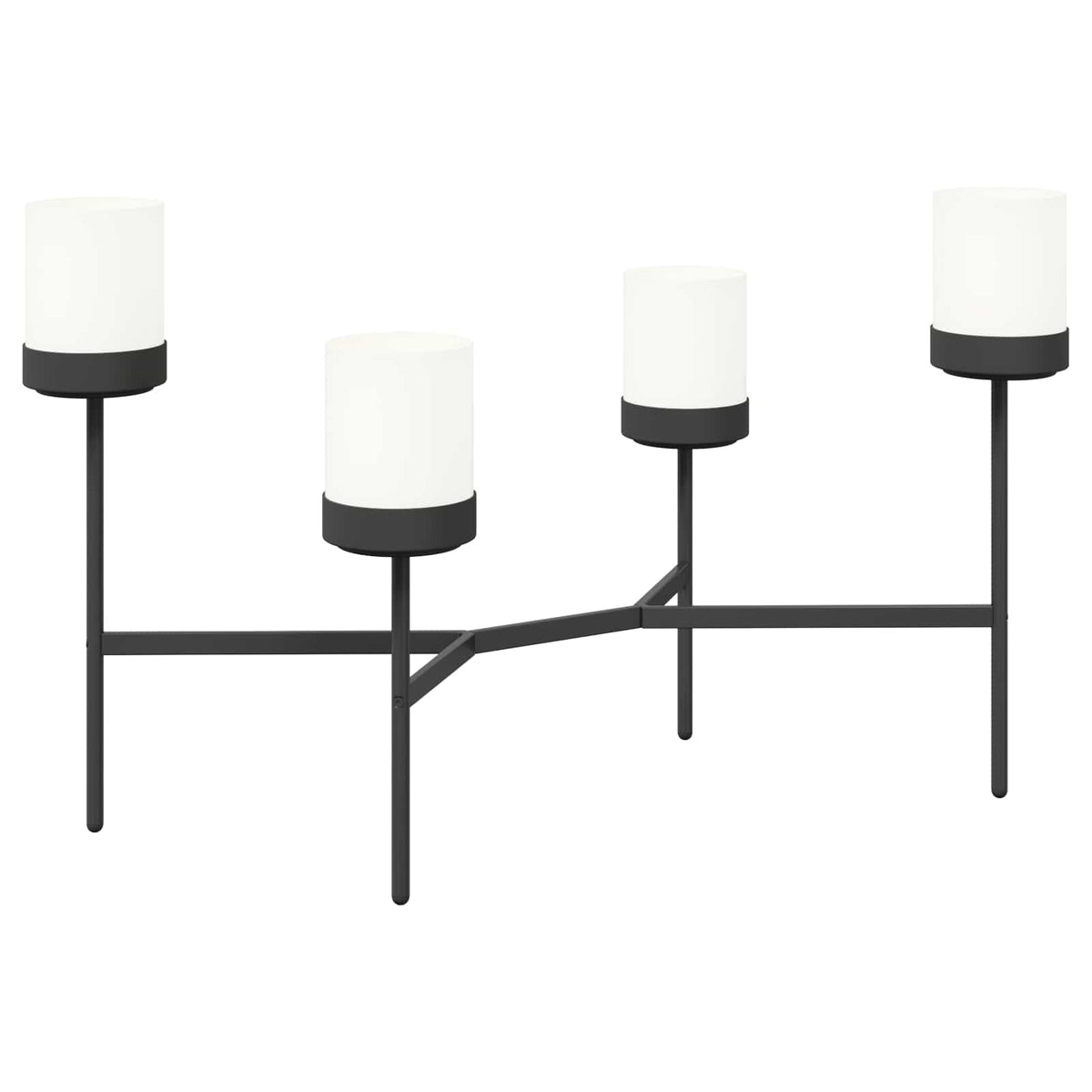 Stalak za cvijeće Bijela 125 x 55 x 81 cm PP i čelik
