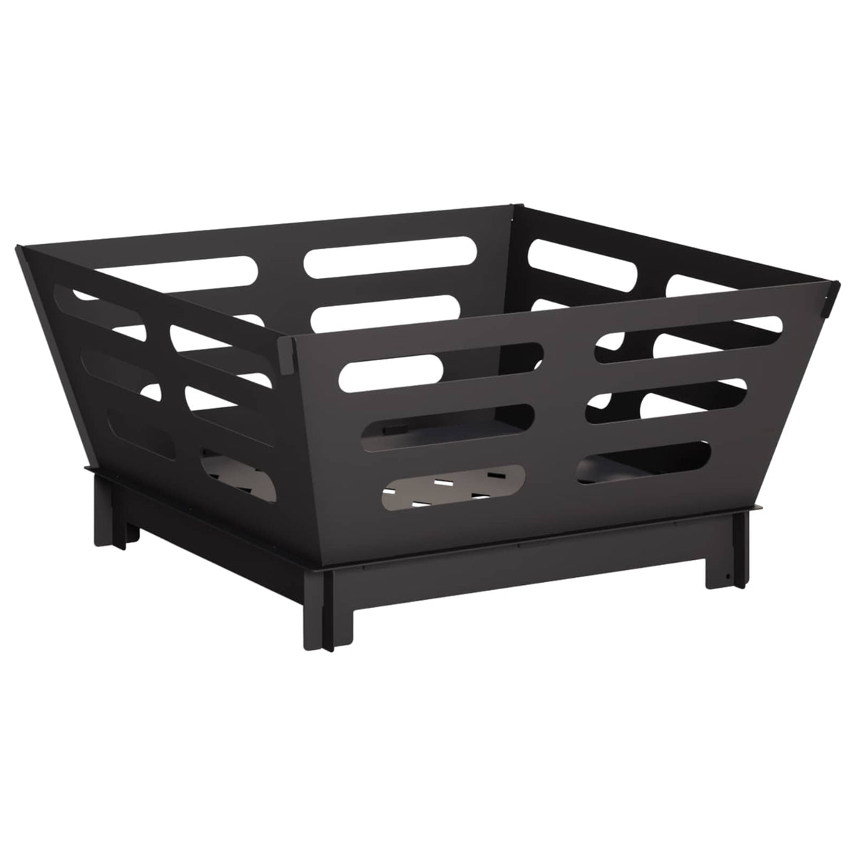 Kamin Crna 60 x 60 x 30 cm Čelik