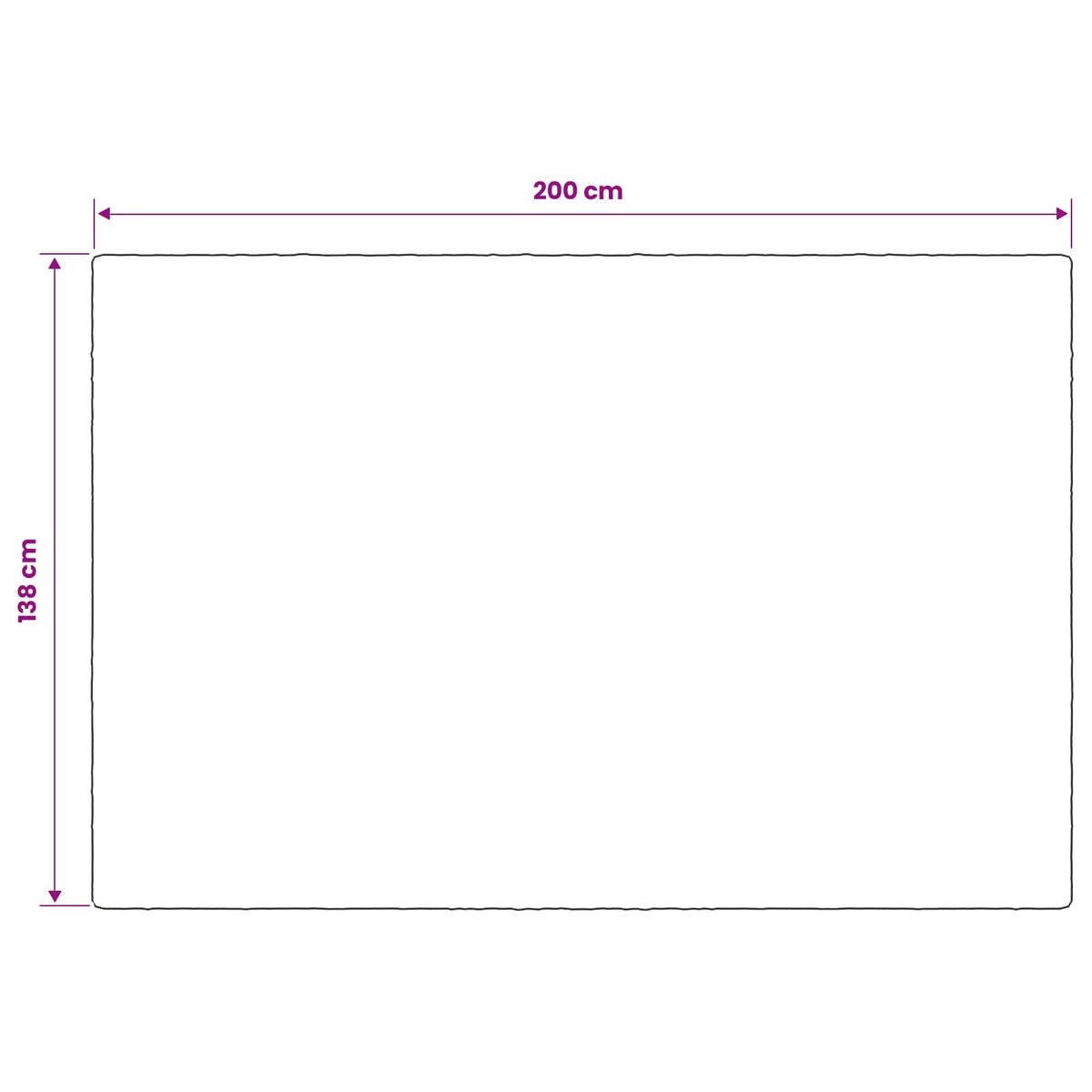 Težak pokrivač Bijela 138 x 200 cm 6 kg 100% Pamuk 205T