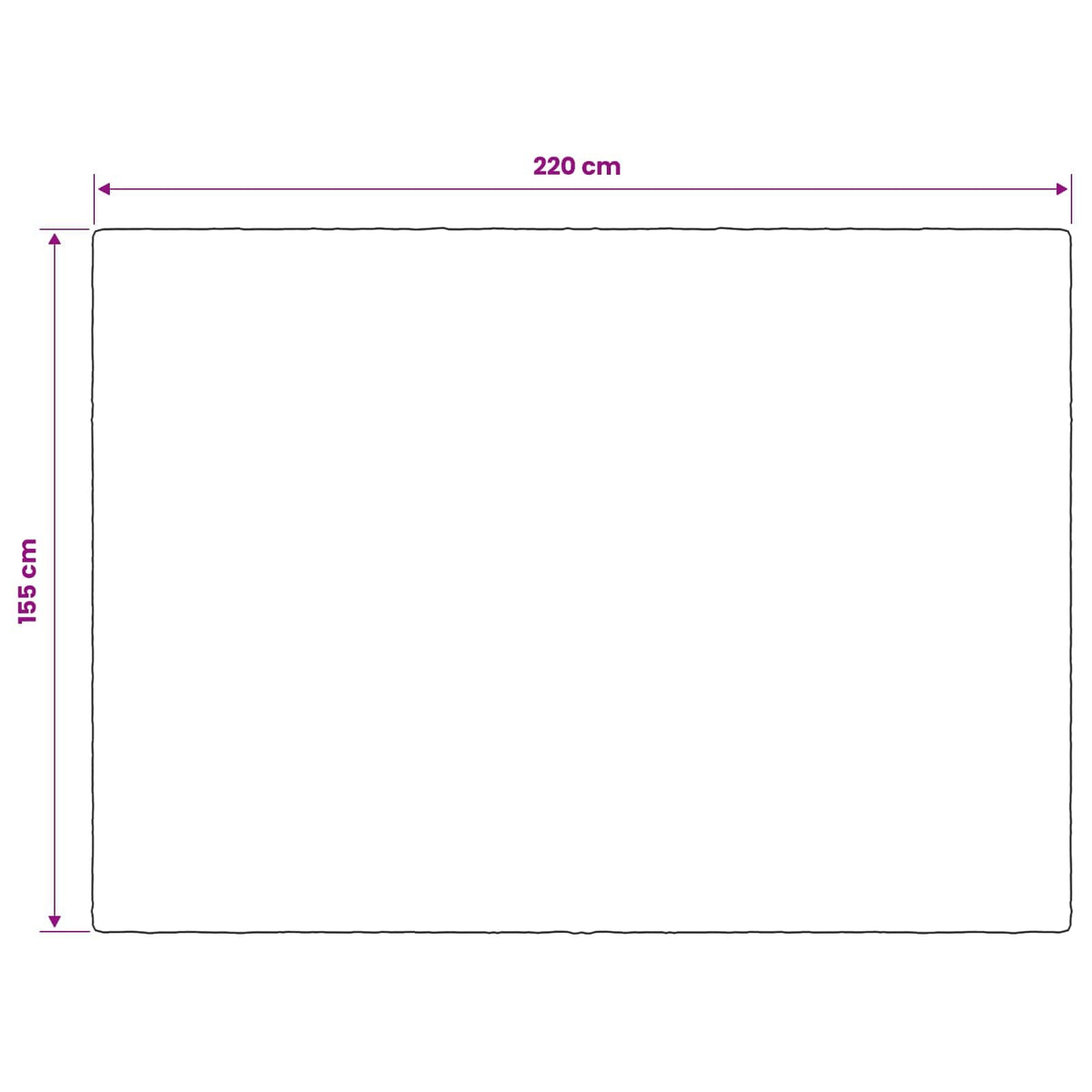 Težak pokrivač Antracit 155 x 220 cm 7 kg 100% Pamuk 205T