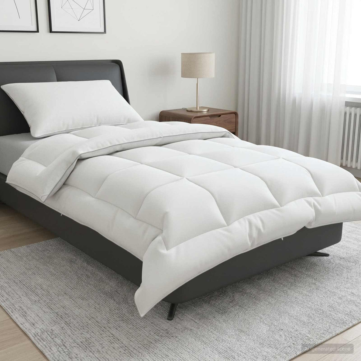Set jastuka i popluna 2 kom. 155x200 cm 4 godišnja doba 300 GSM