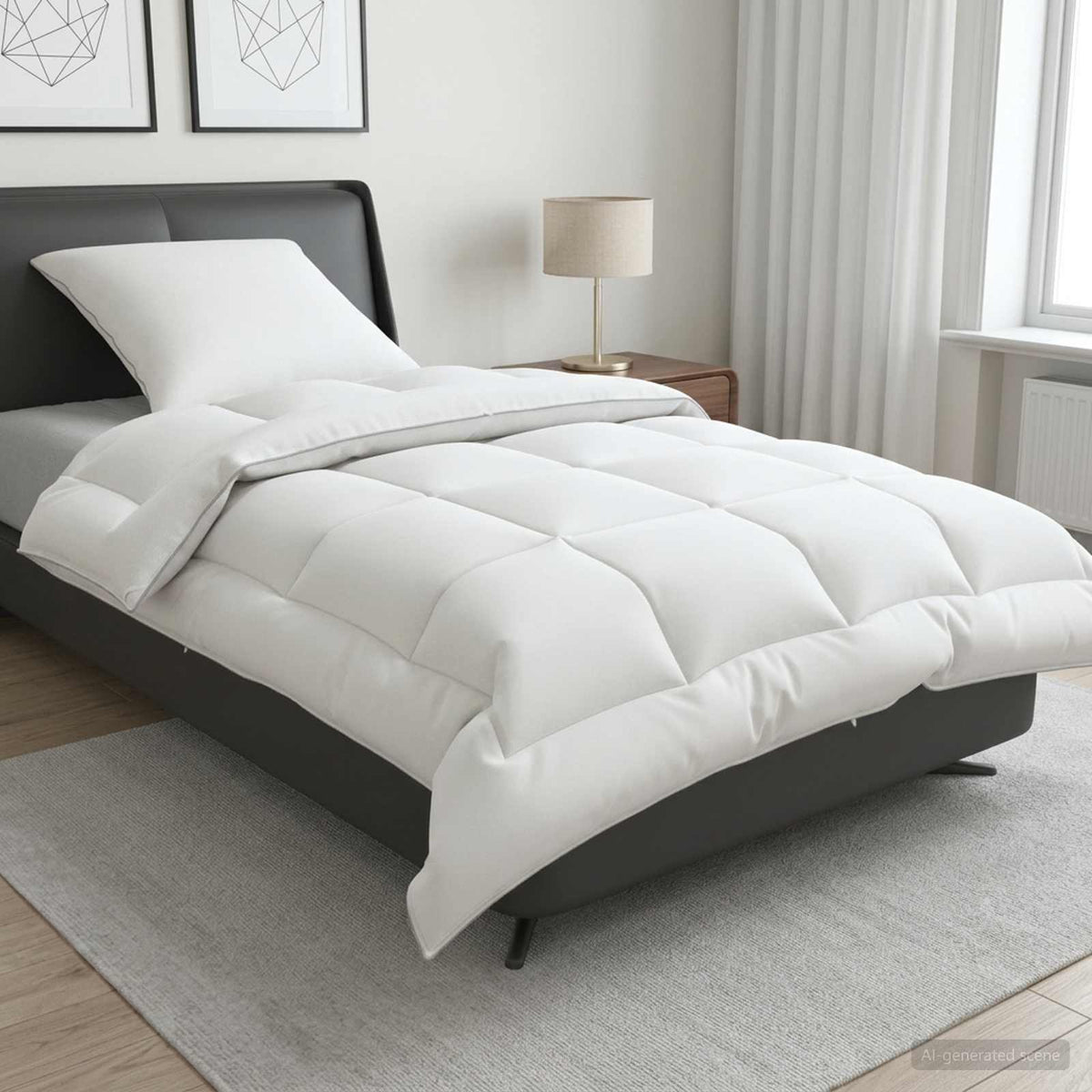 Set jastuka i popluna 2 kom. 140x200 cm Zima 450 GSM Vuna