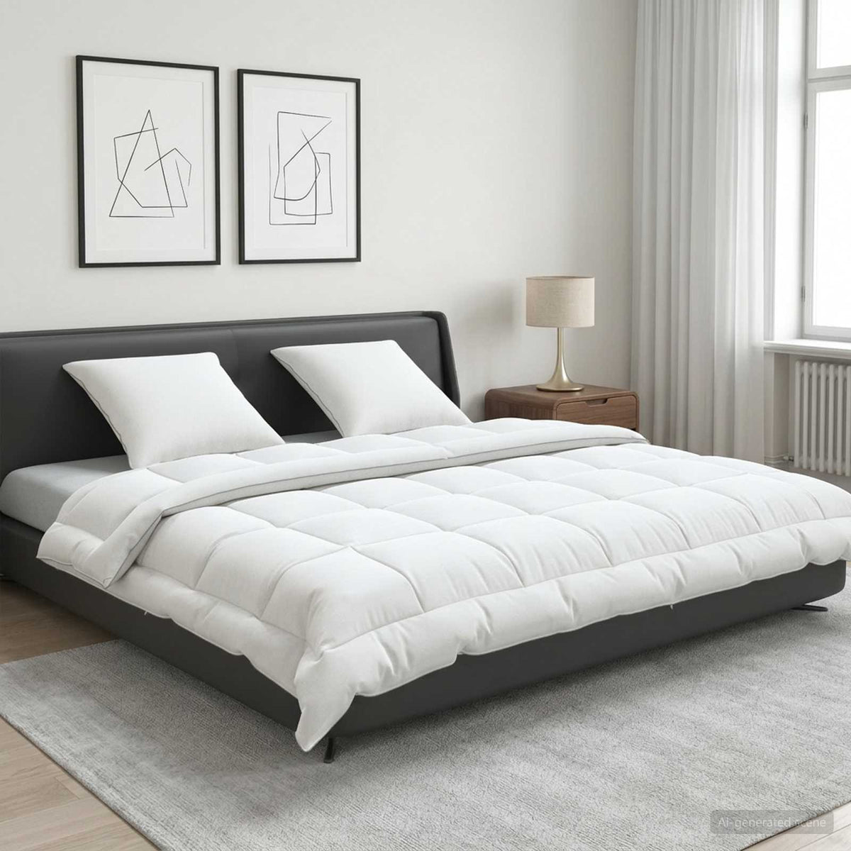 Set jastuka i popluna 3 kom. 200x240 cm Ljeto 200 GSM Vuna