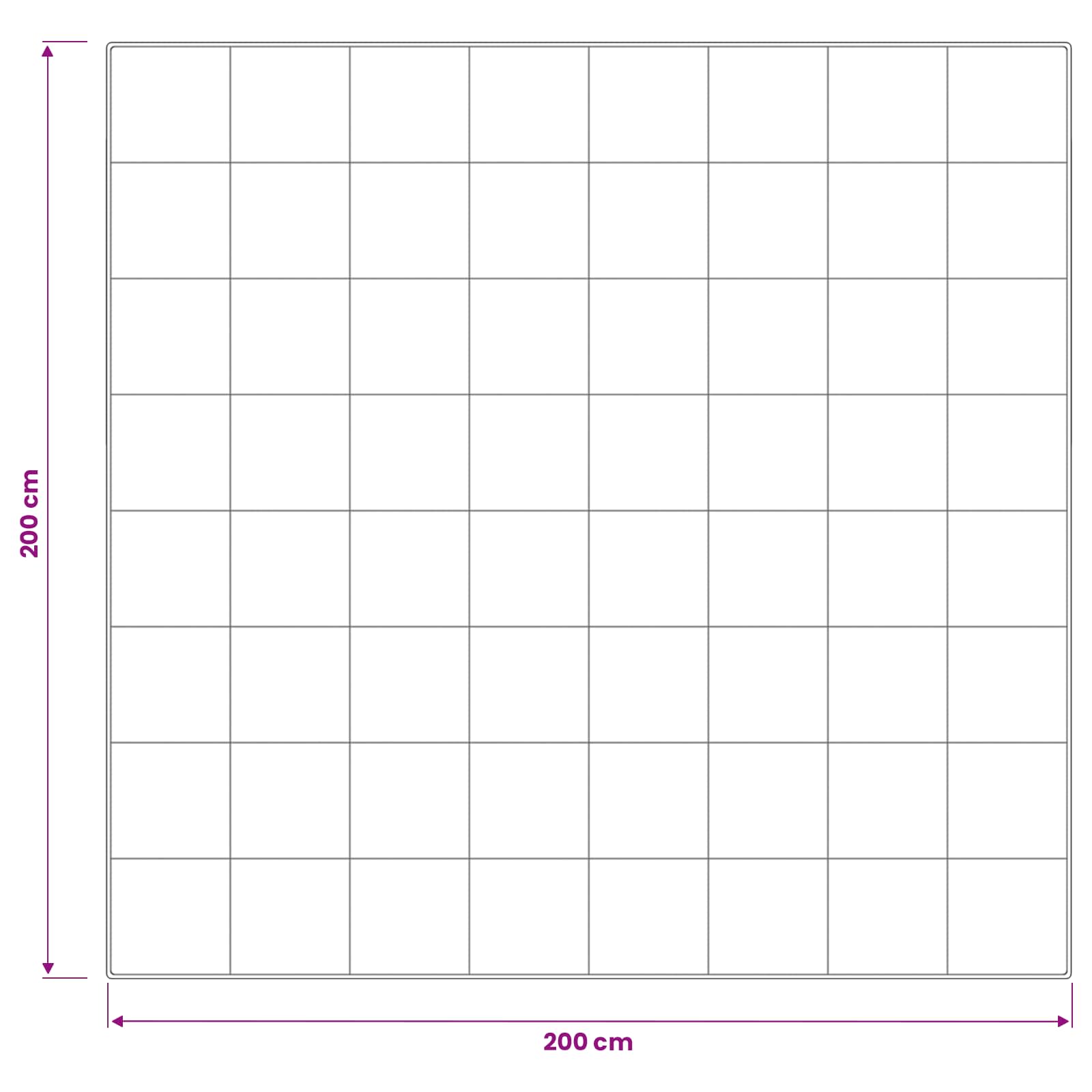 Set jastuka i popluna 3 kom. 200 x 200 cm 4 godišnja doba Vuna