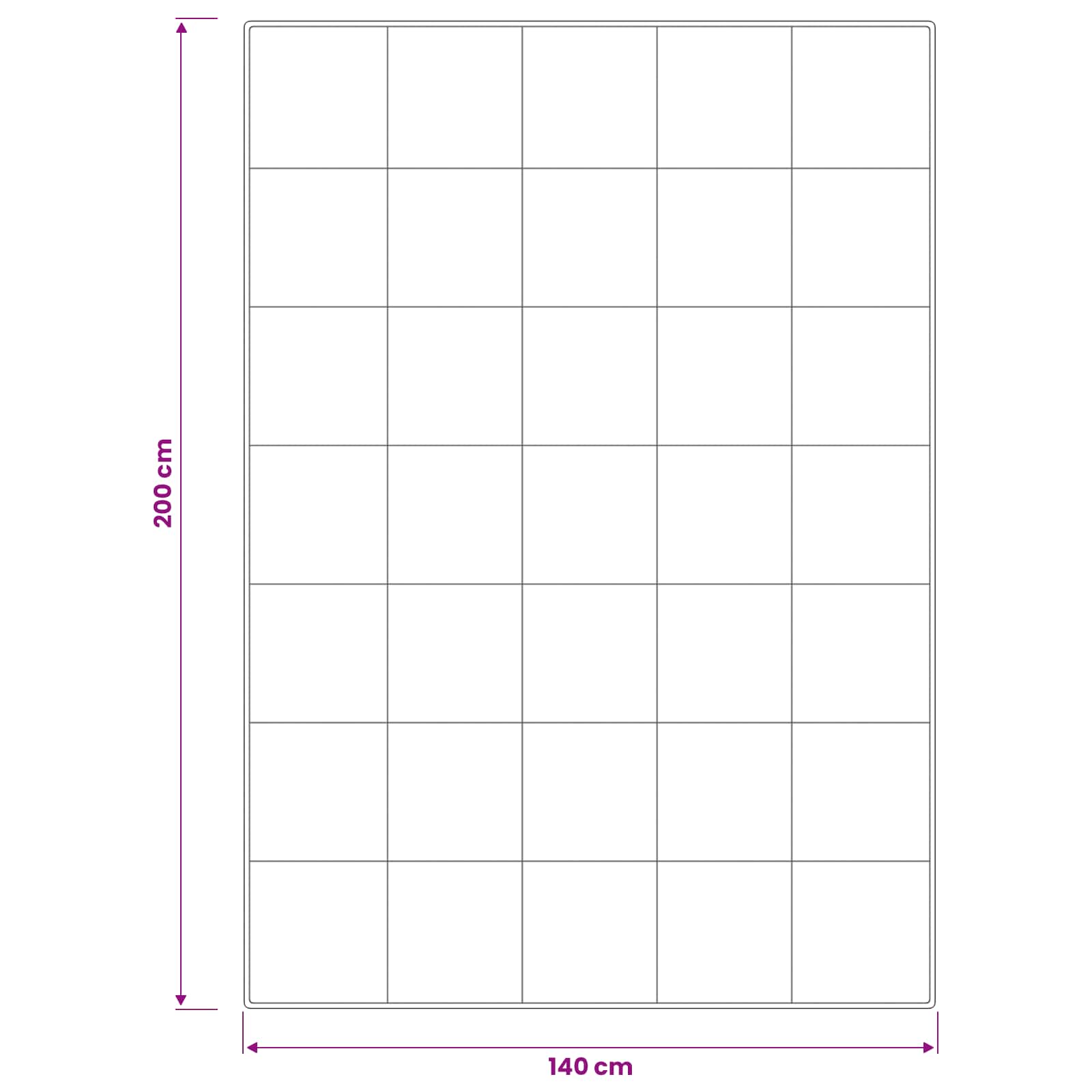 90% guska dol set FULDA 2 kom. 140 x 200 cm Ljeto 100 GSM