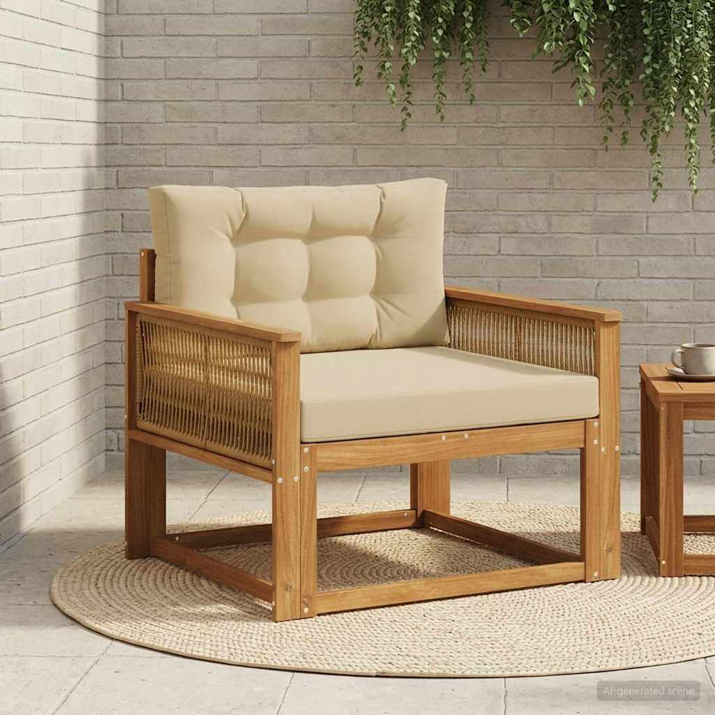 Srednja sofa za van Prirodna