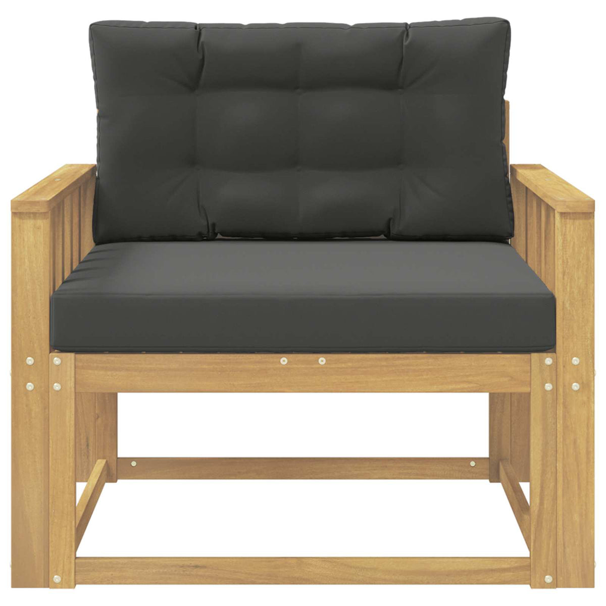 Srednja sofa za van Poliester Bijela