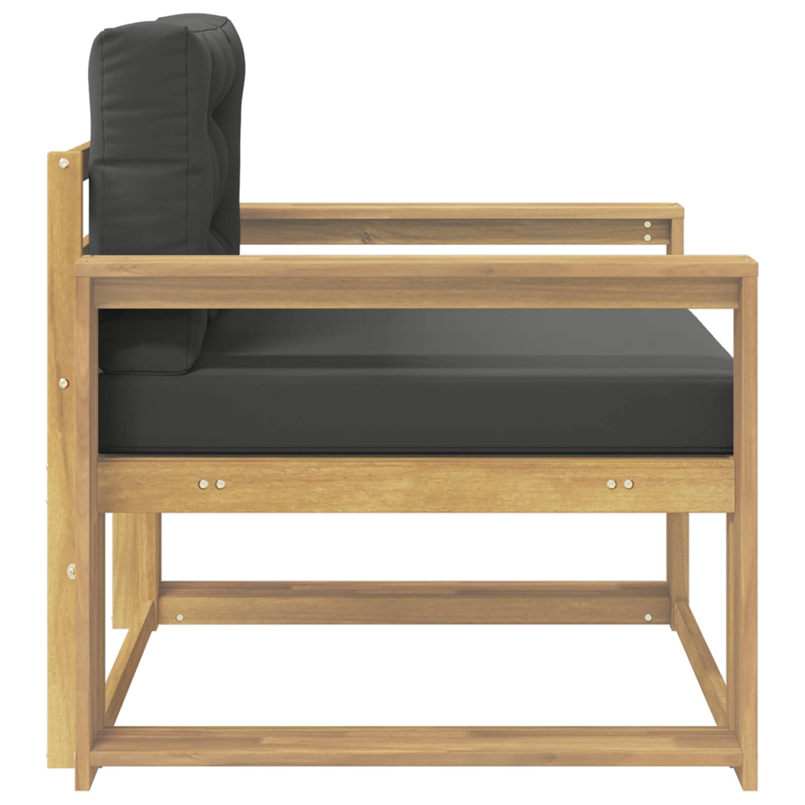 Srednja sofa za van Poliester Bijela