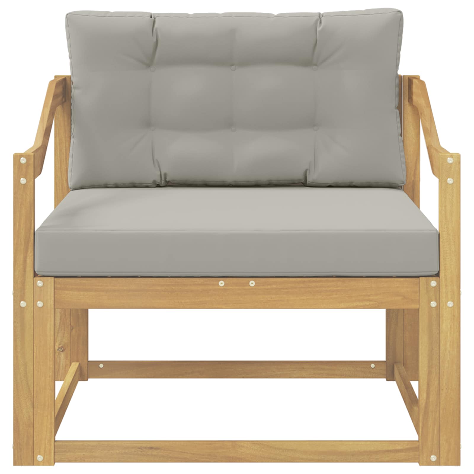 Srednja sofa za van Poliester Bijela