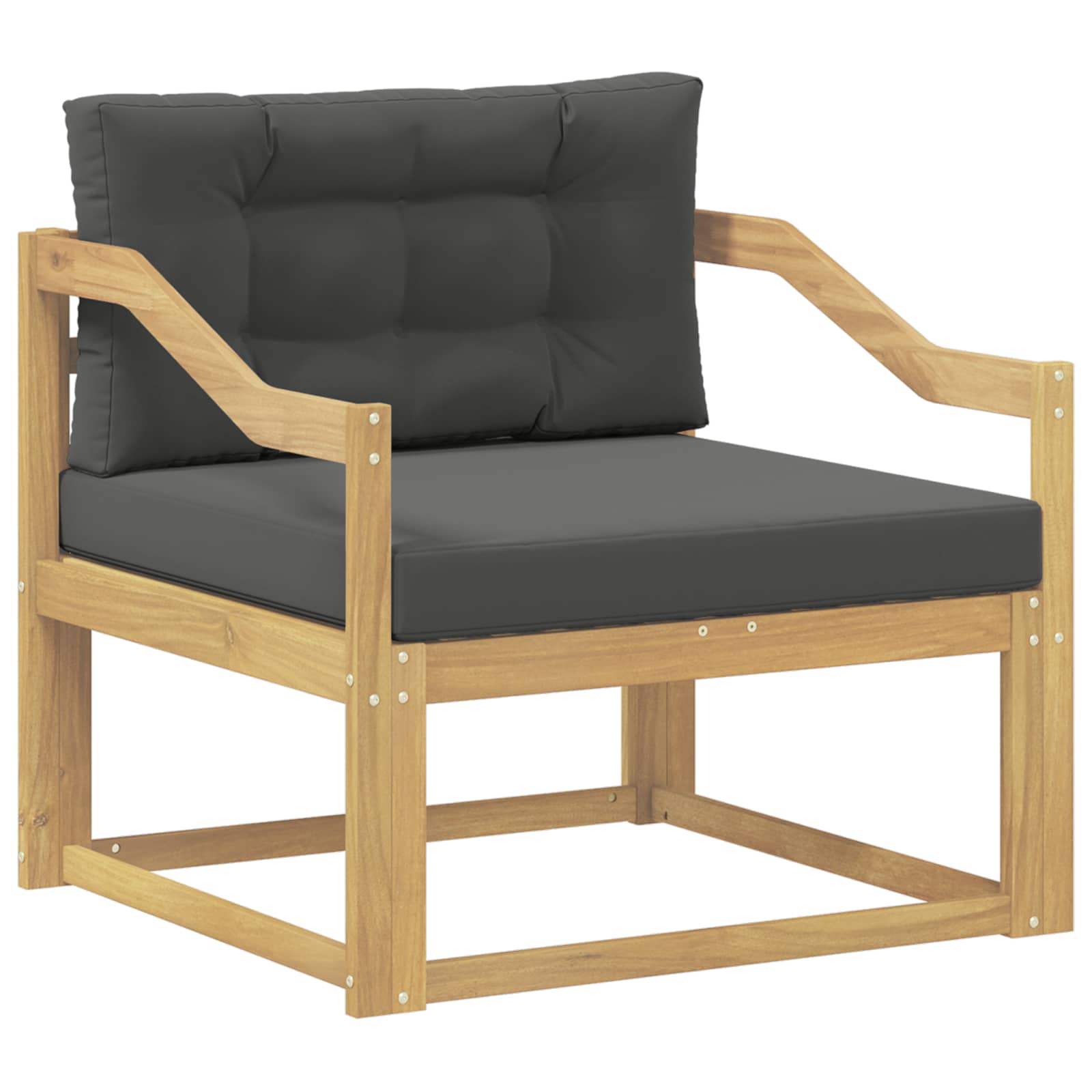 Srednja sofa za van Poliester Bijela