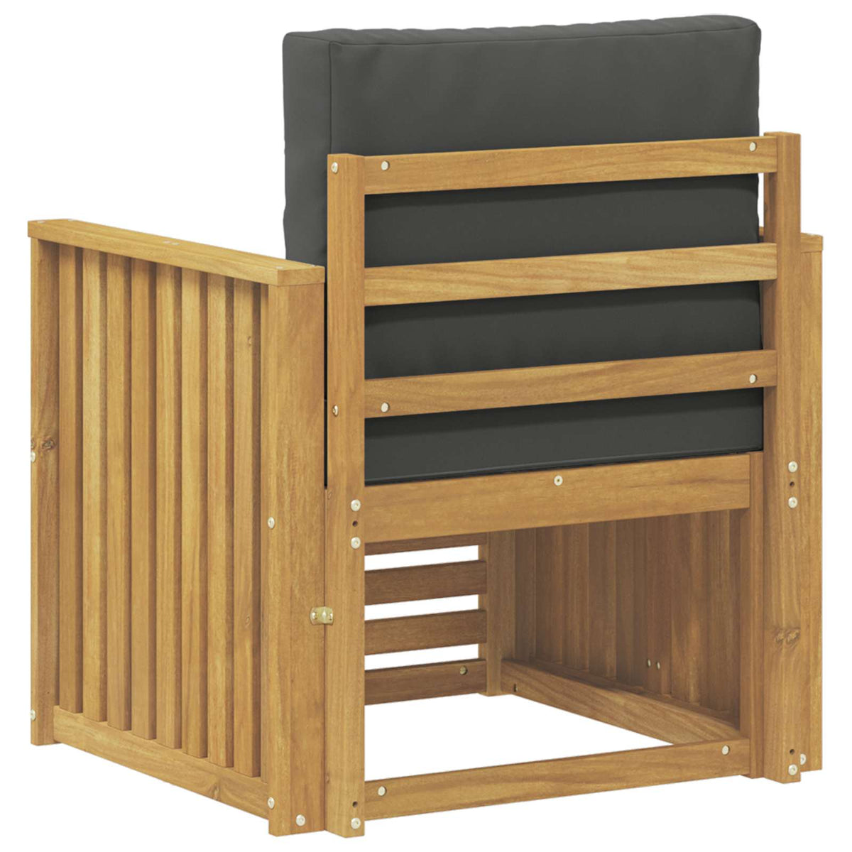 Set vanjskih sofa Poliester Bijela