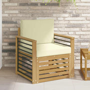 Set vanjskih sofa Poliester Bijela