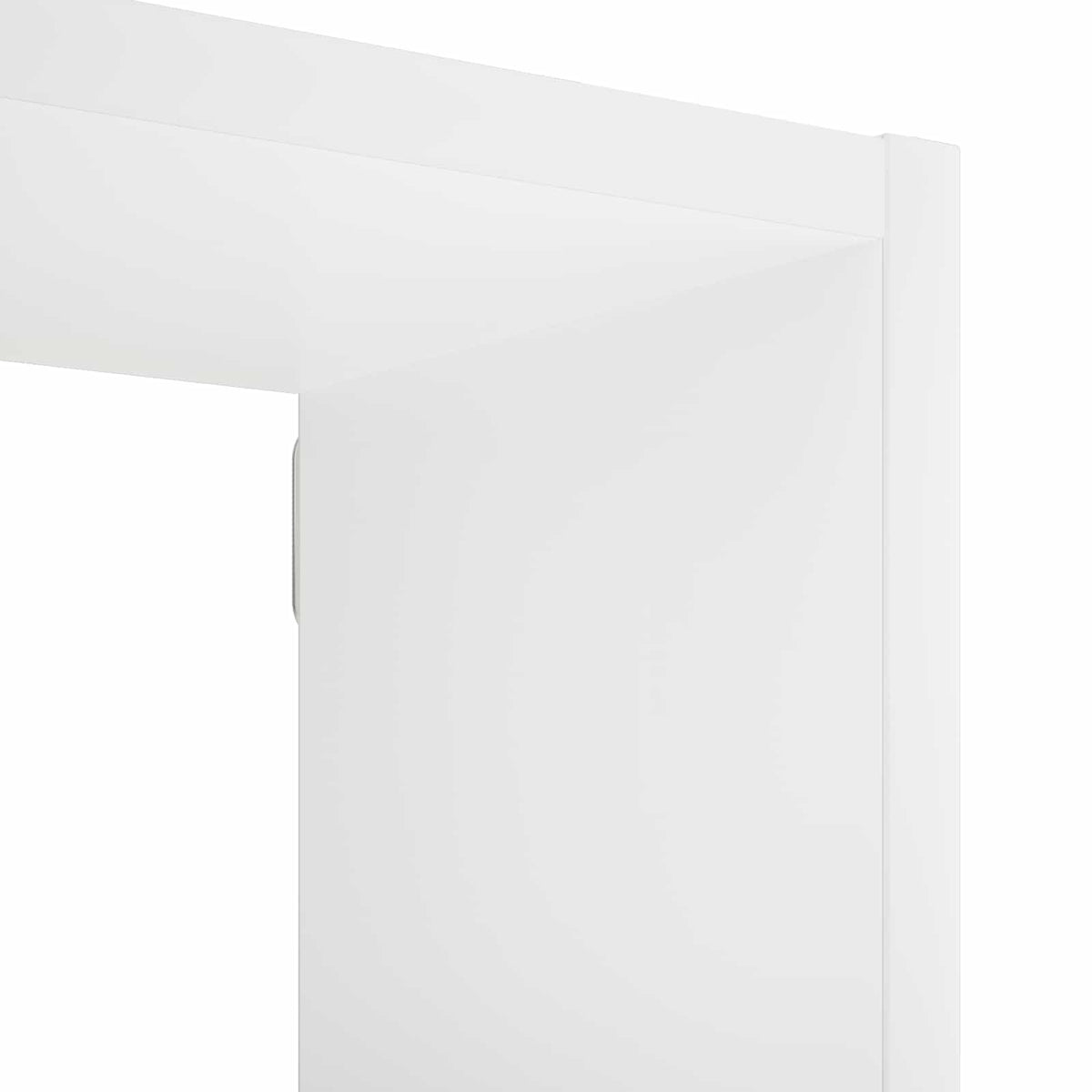 Zidna polica Bijela 70 x 17 x 101 cm Prerađeno drvo