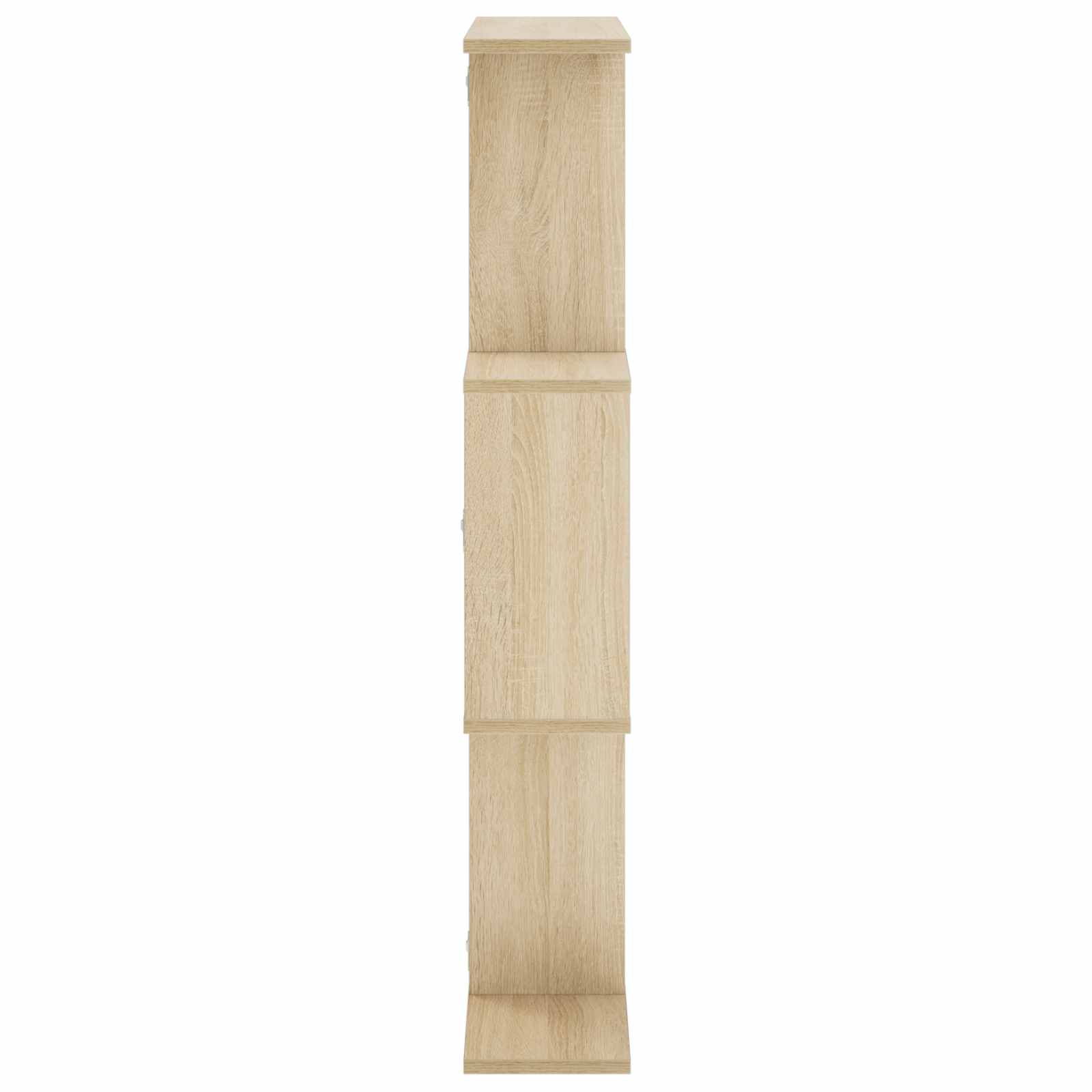 Zidna polica Hrast sonoma 72 x 17 x 105 cm prerađeno drvo