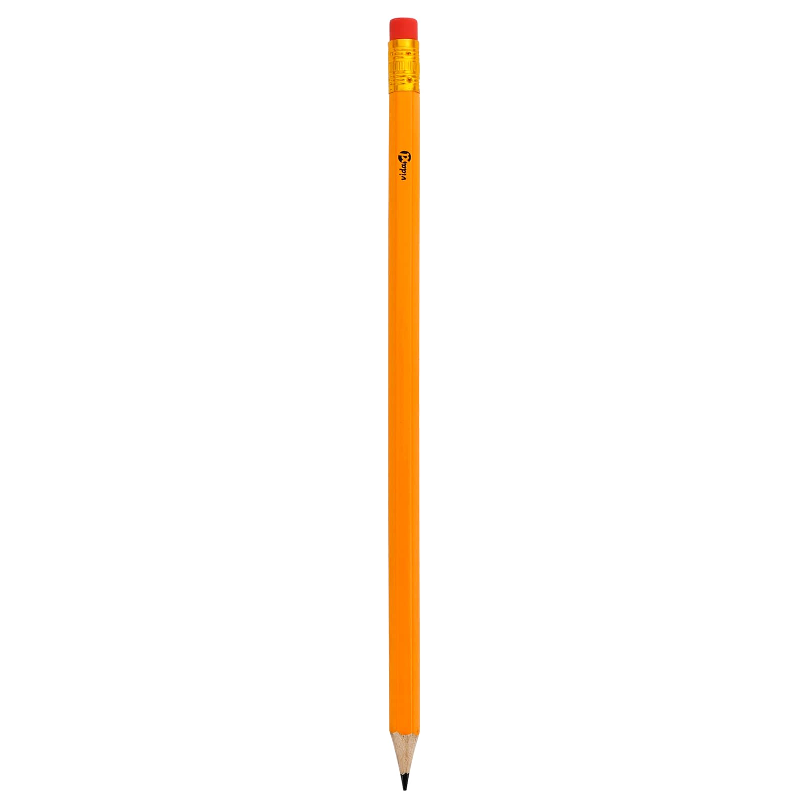 HB Olovke 1000 kom Ø 0,7 x 18,5 cm Žuta Čvrsta drvo topole