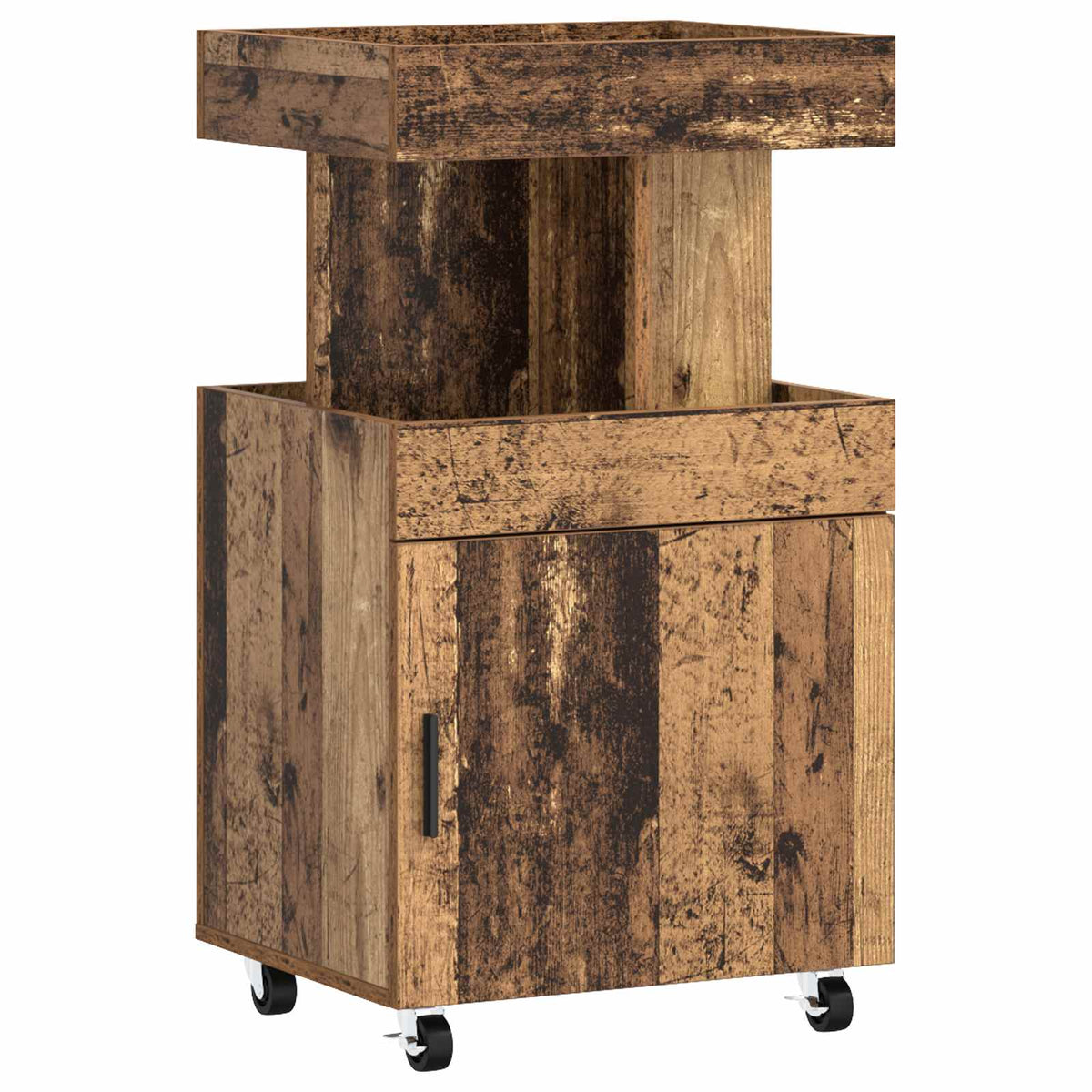 Barska kolica Drvo hrasta 50 x 41 x 89 cm Konstruirano drvo