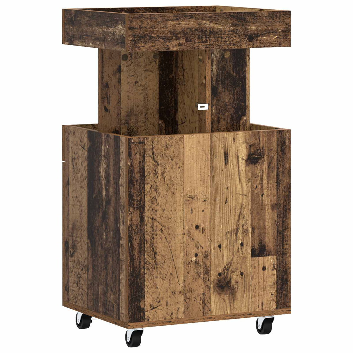Barska kolica Drvo hrasta 50 x 41 x 89 cm Konstruirano drvo