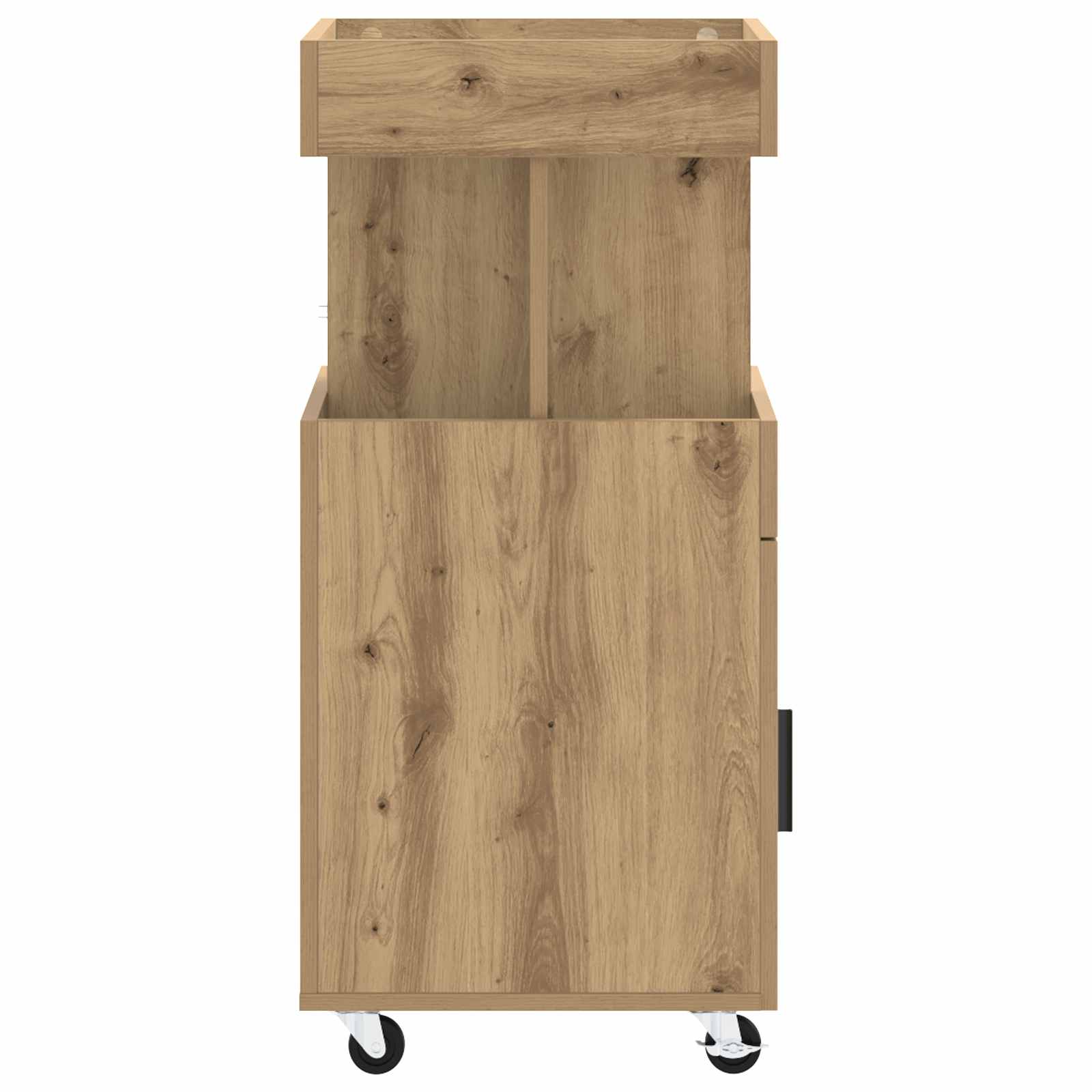 Barska kolica Hrast artisan 50 x 41 x 89 cm Konstruirano drvo