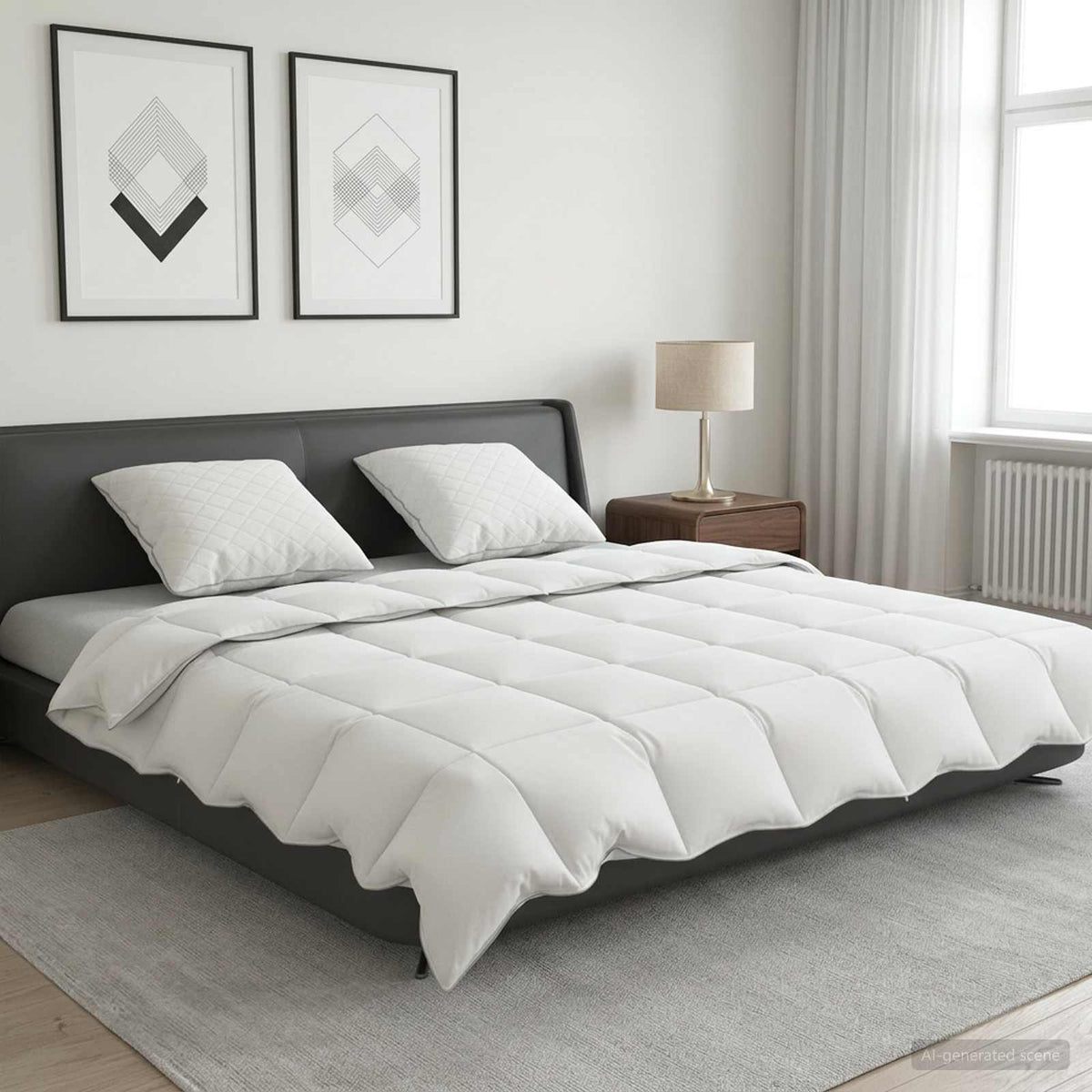 90% guska dol set FULDA 3 kom. 200 x 220 cm Ljeto 100 GSM