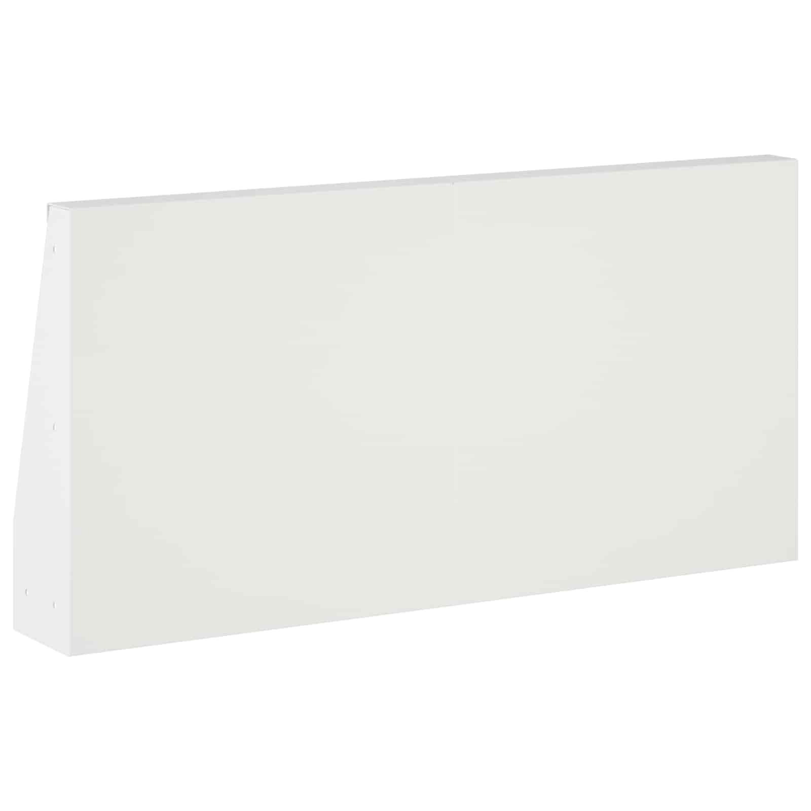 Zid za zadržavanje 2 kom. 40 x 12 x 30 cm Čelik Bijela