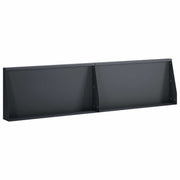 Zid za zadržavanje 2 kom. 80 x 12 x 30 cm Čelik Antracit