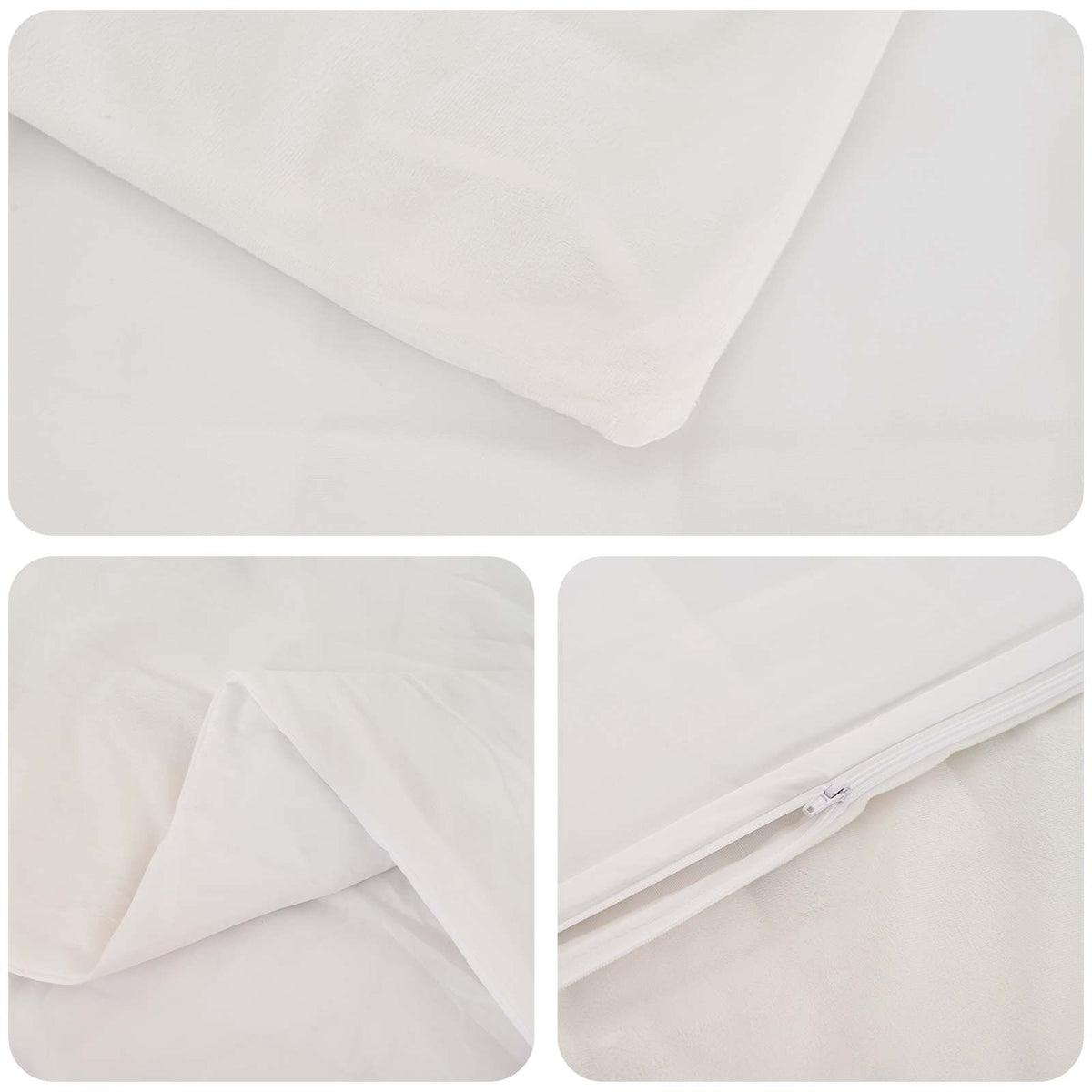 Težak pokrivač Bijela 200 x 230 cm 13 kg 100% Pamuk 205T