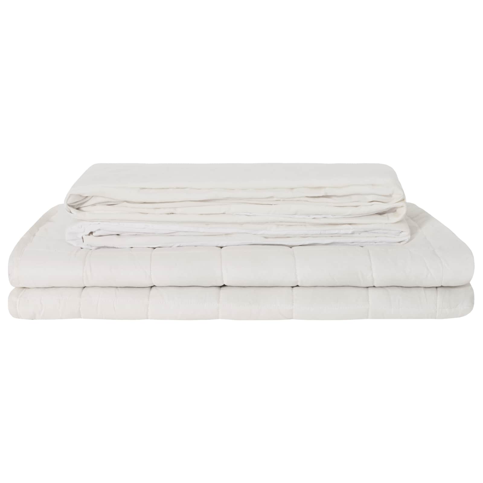 Težak pokrivač Bijela 200 x 230 cm 13 kg 100% Pamuk 205T