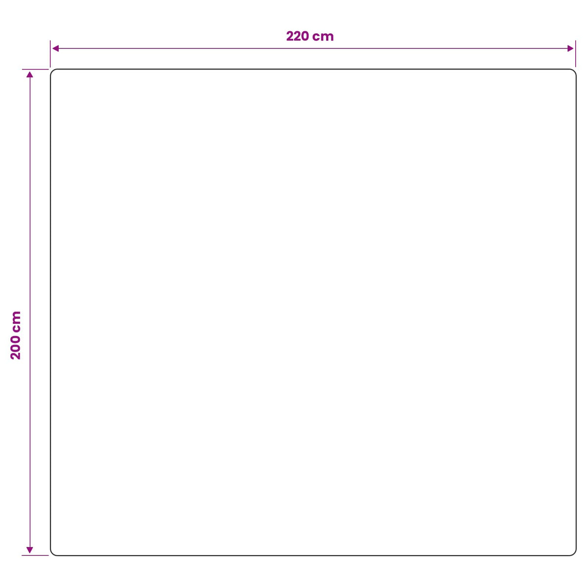 Težak pokrivač Antracit 200 x 220 cm 13 kg 100% Pamuk 205T