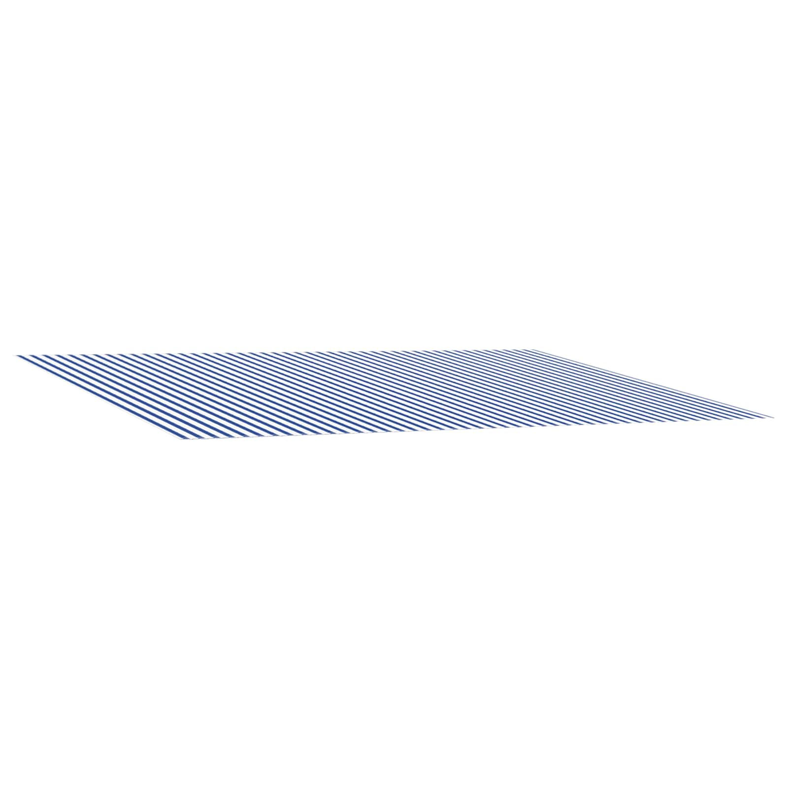 Zamjensko platno za tendu Plava i bijela 450 × 300 cm Poliester