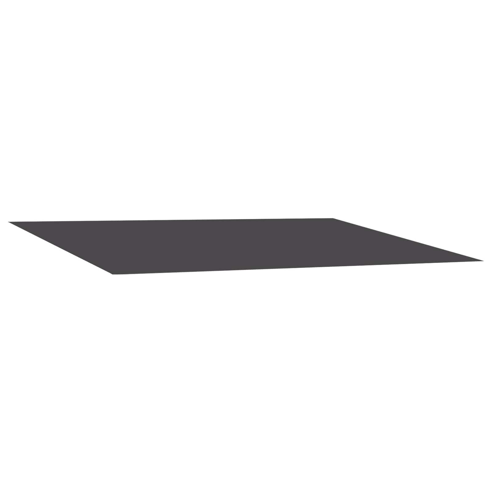 Zamjensko platno za tendu Antracit 400 × 350 cm Poliester